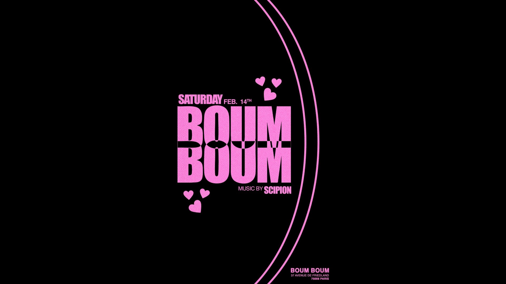 Samedi 14 Fevrier - Boum Boum Cover