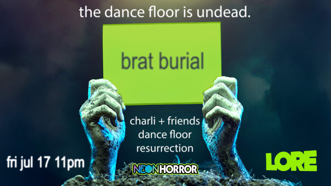 Brat Burial - Charli & Friends Dance Party Cover
