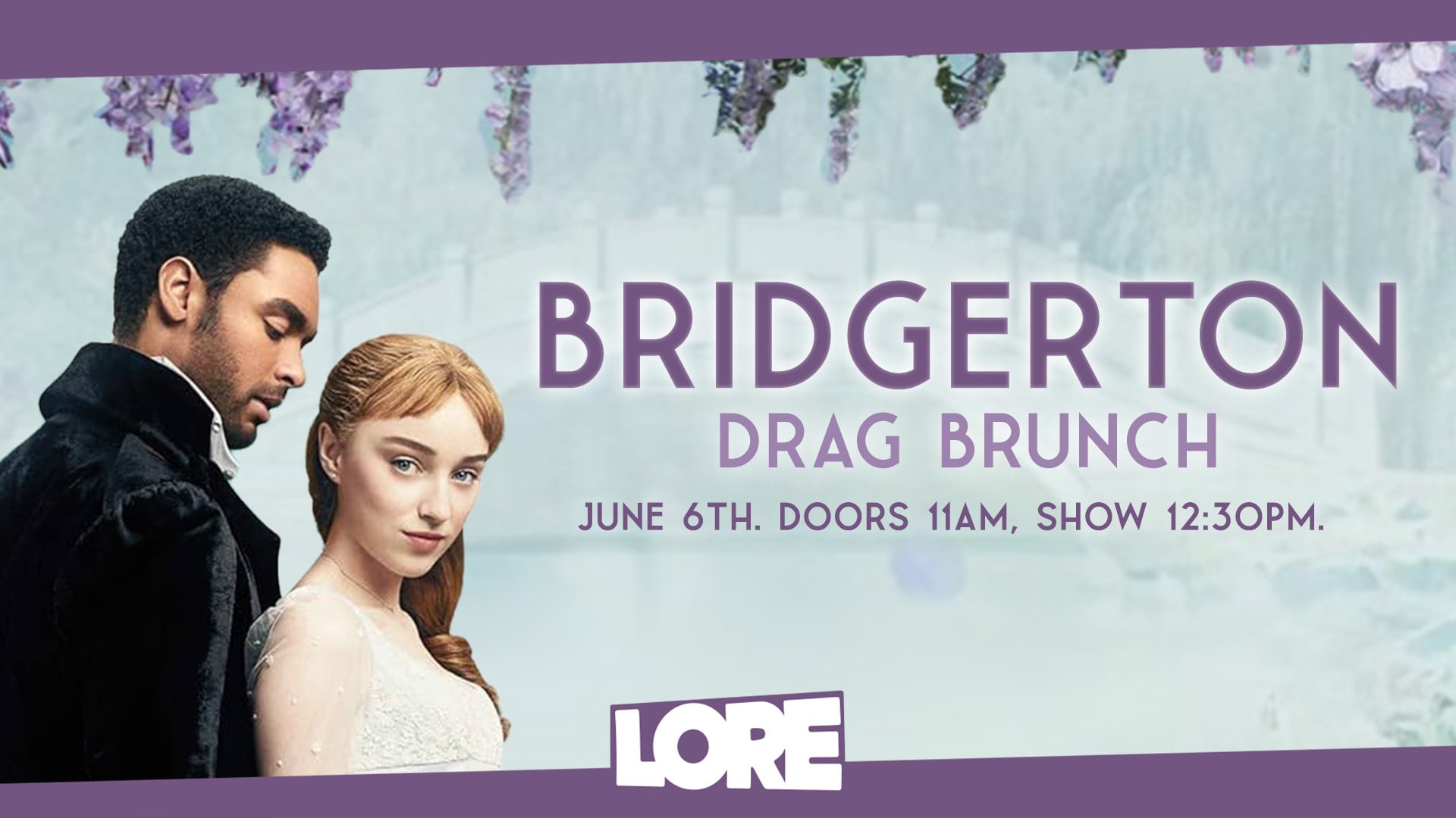 Bridgerton Drag Brunch Cover