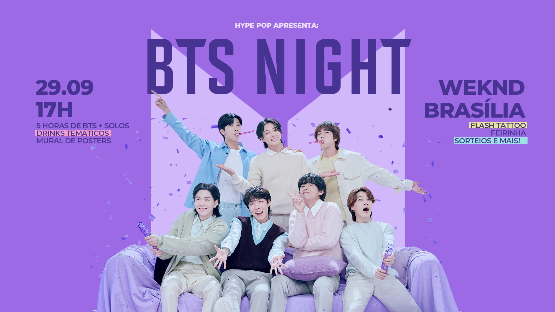 Bts Night No Weknd Em Brasília Cover