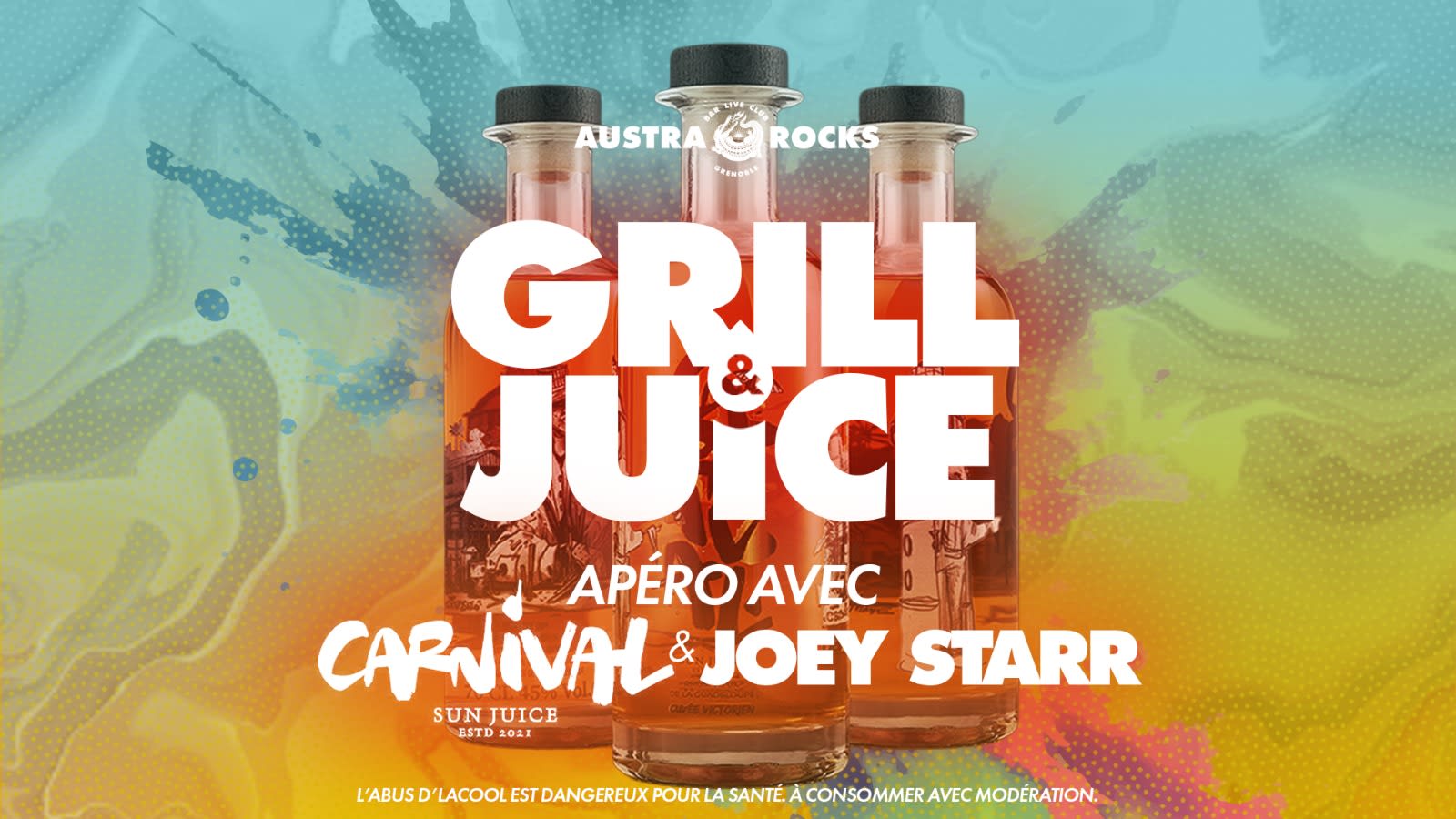 Grill & Juice - Apéro Carnival X Joey Starr Cover