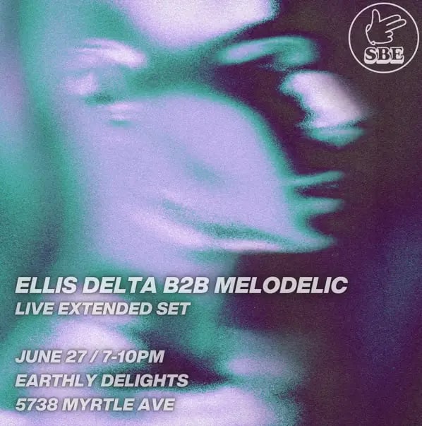 Sbe: Ellis Delta B2b Melodelic (Live) Cover