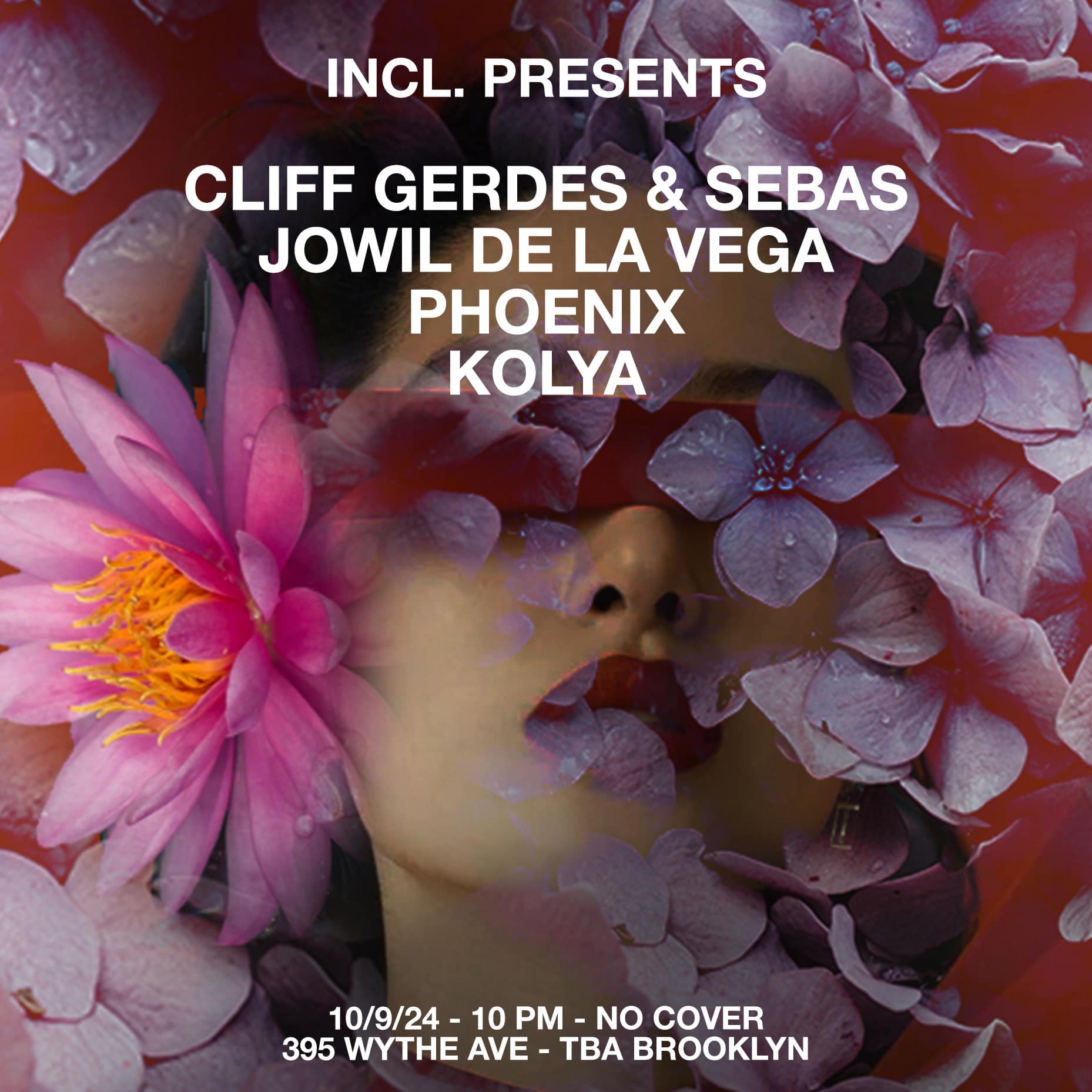 Incl Presents: Cliff Gerdes & Sebas, Jowil Delavega, Phoenix Cover