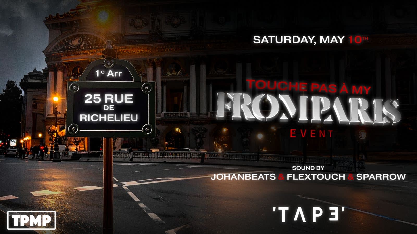 Touche Pas My From Paris Cover