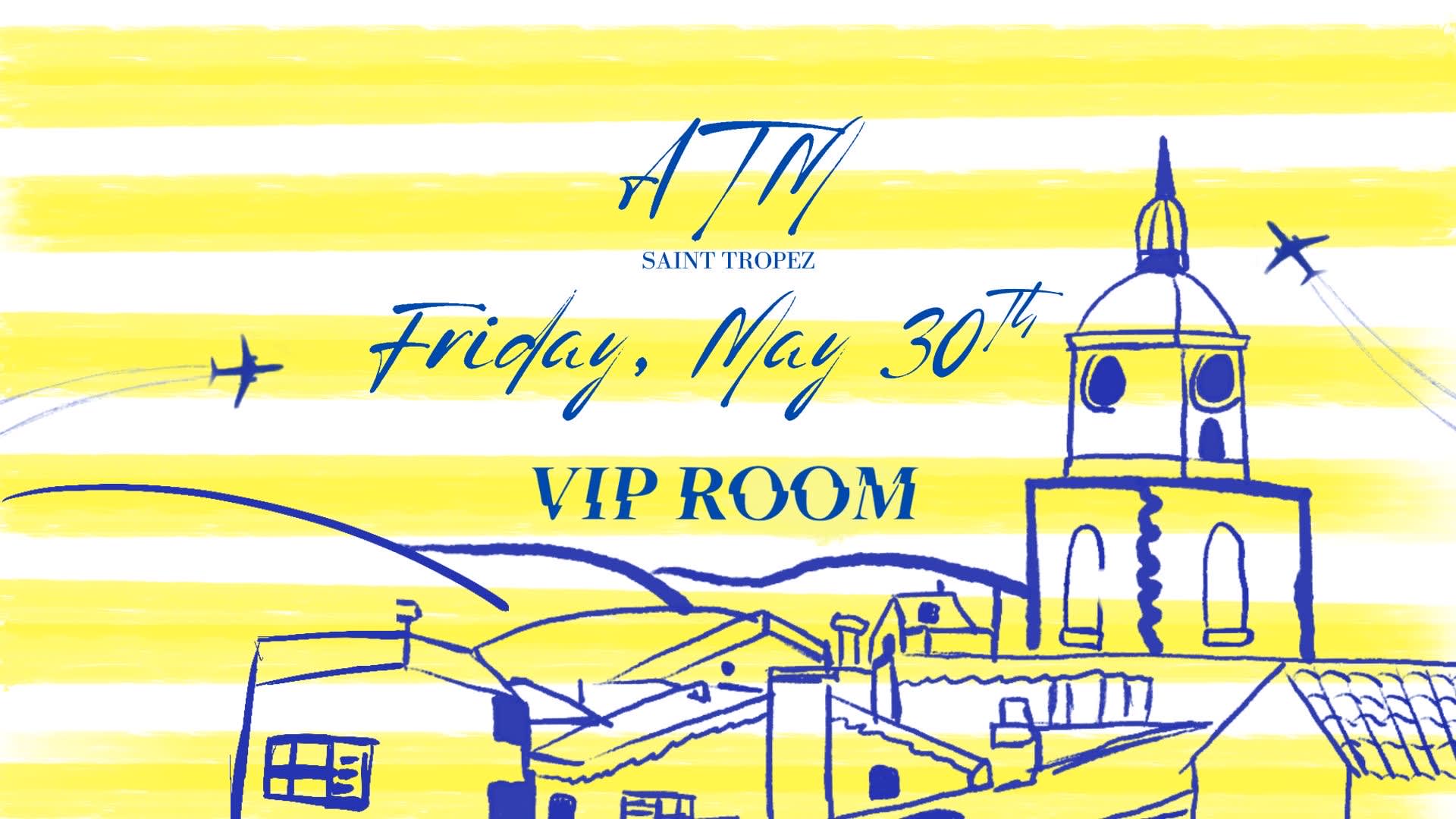 Atm Is Back - Vip Room Cover