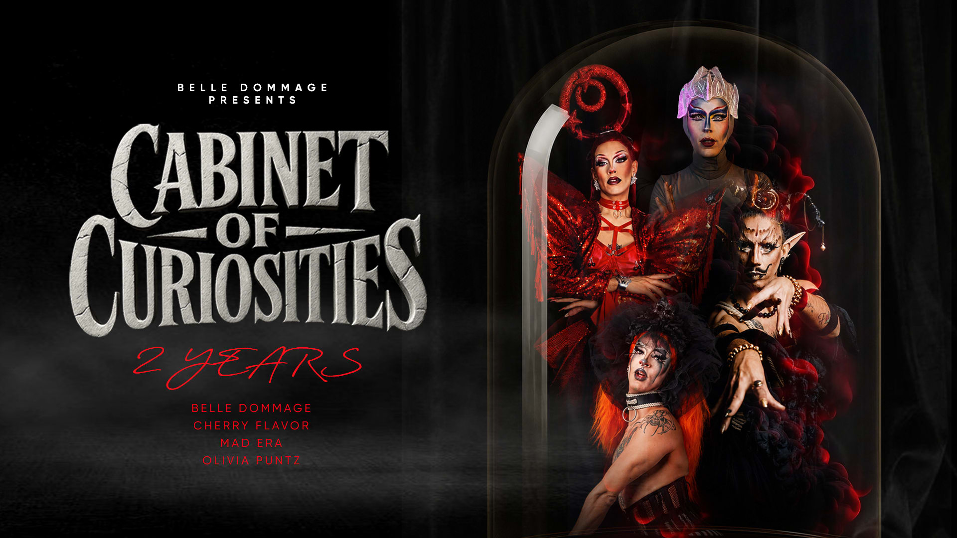 Belle Dommage's Cabinet Of Curiosities - 2 Years Special Cover