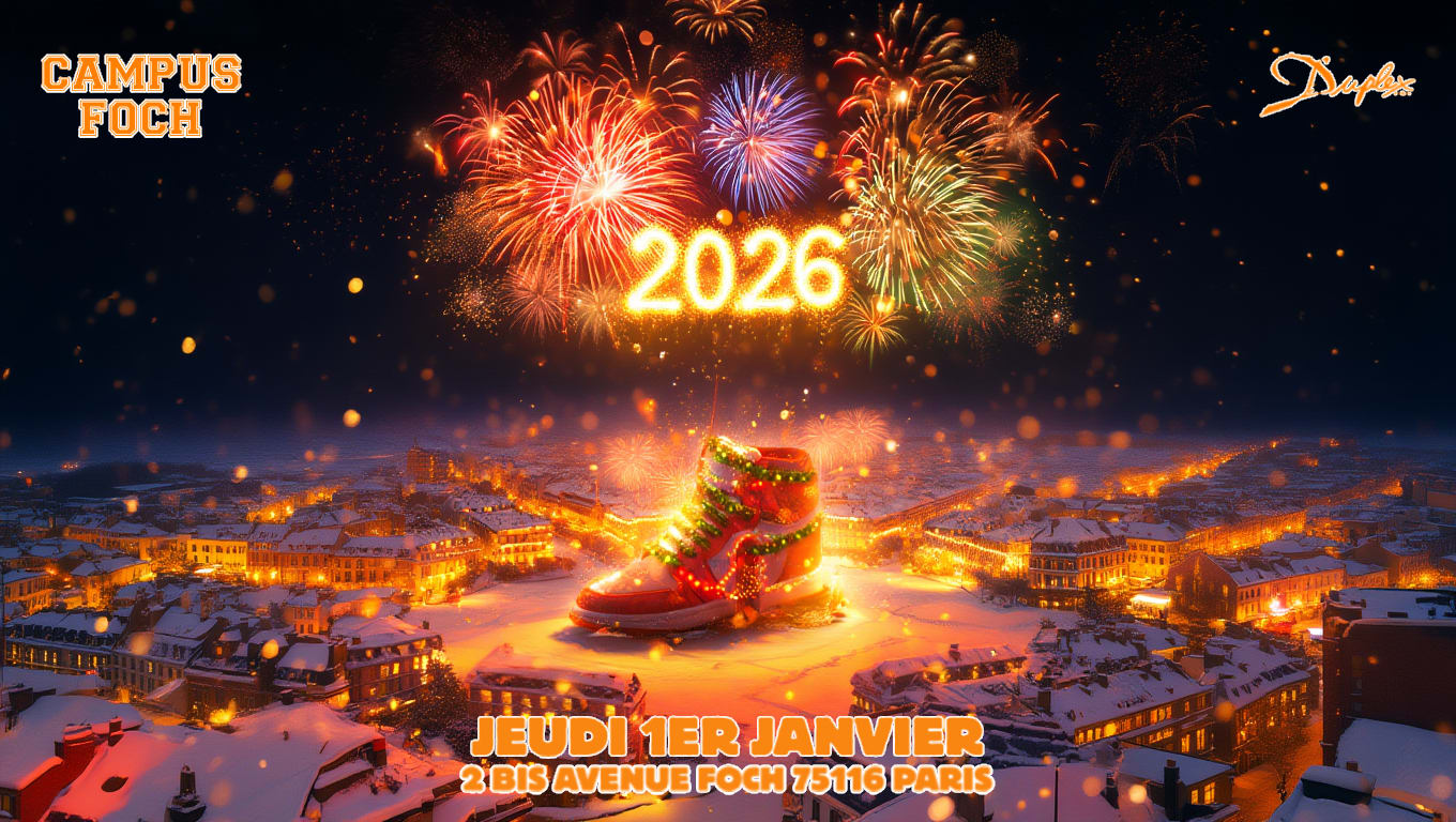 Campus Foch Party - Nouvel An @Duplexparis Cover