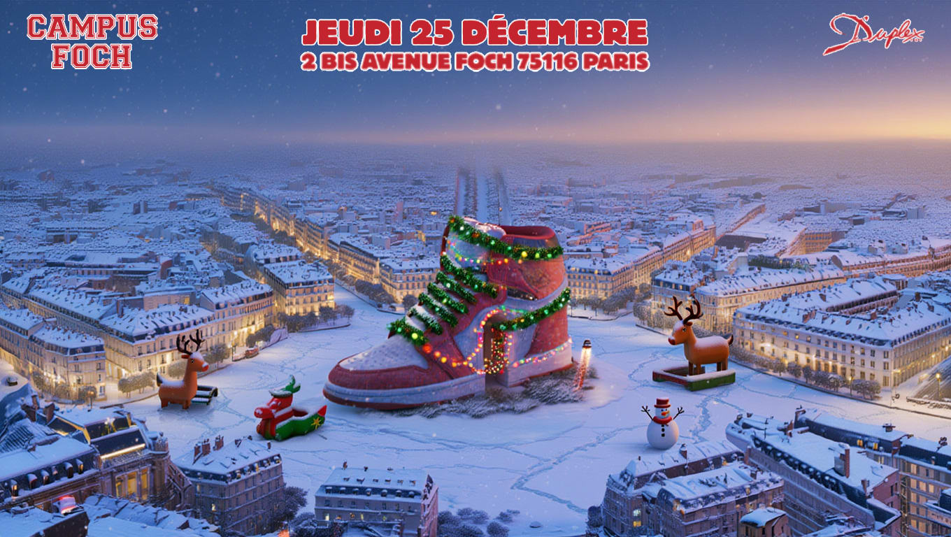 Campus Foch Party X Christmas Vibes @Duplexparis | 25.12 Cover