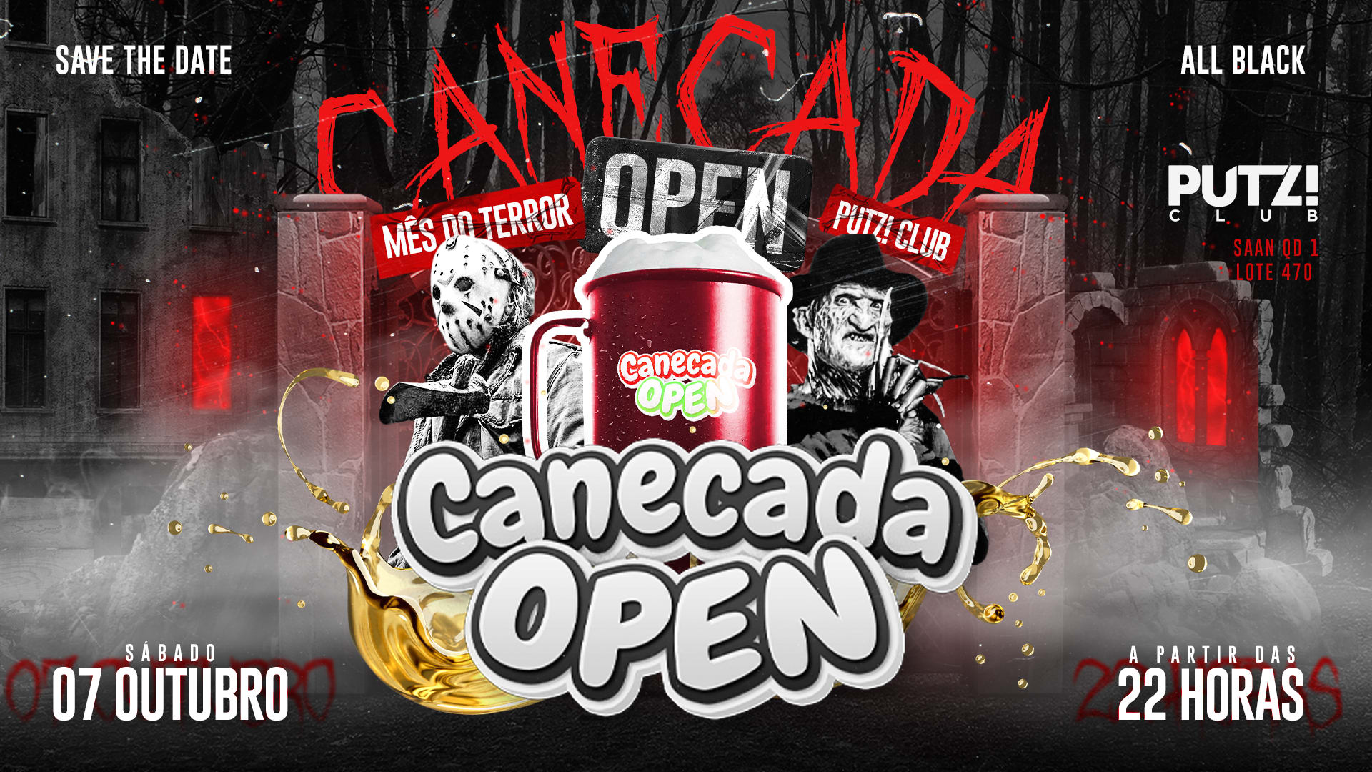 Canecada Open: All Black Cover