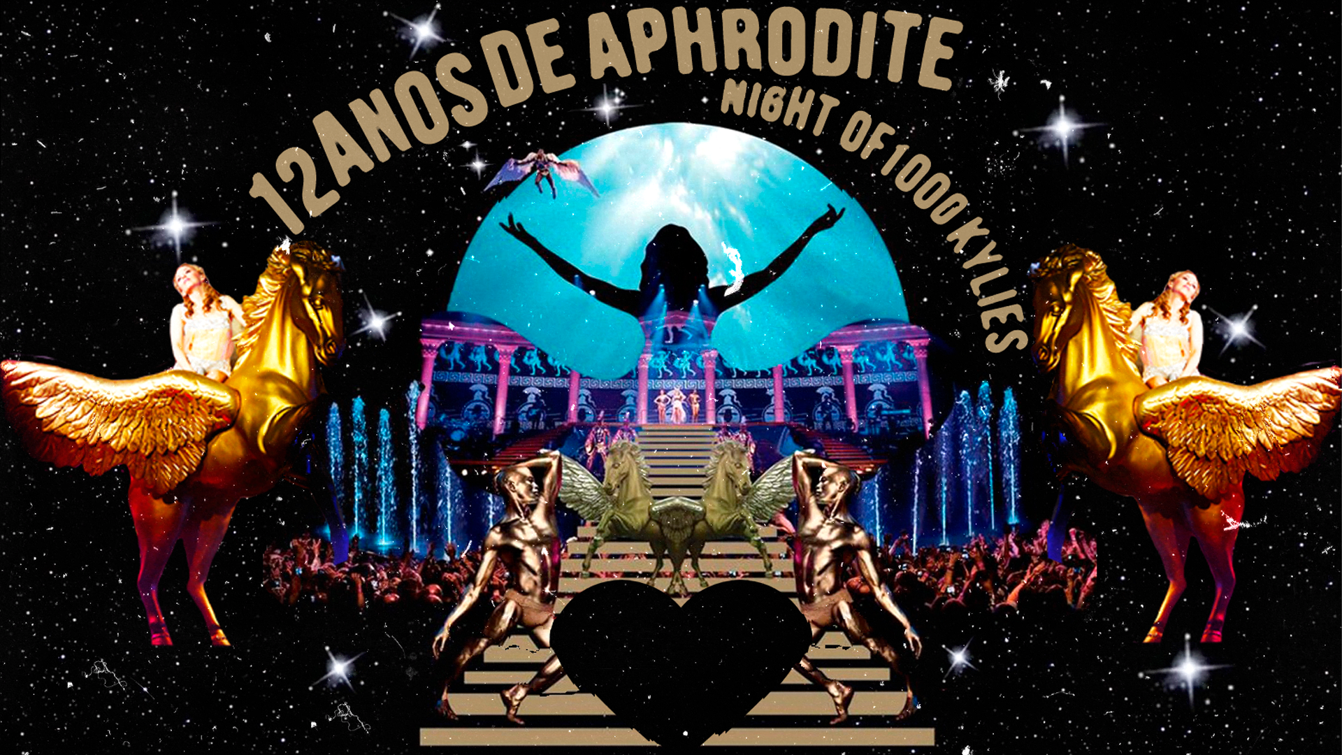 12 Anos De Aphrodite: Night Of 1000 Kylies Cover