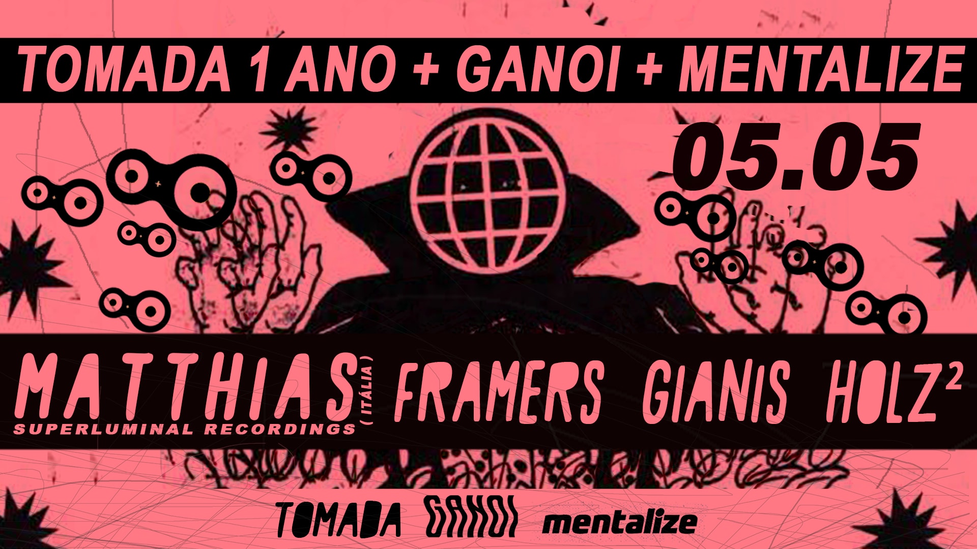 Tomada 1 Ano + Ganoi + Mentalize Cover