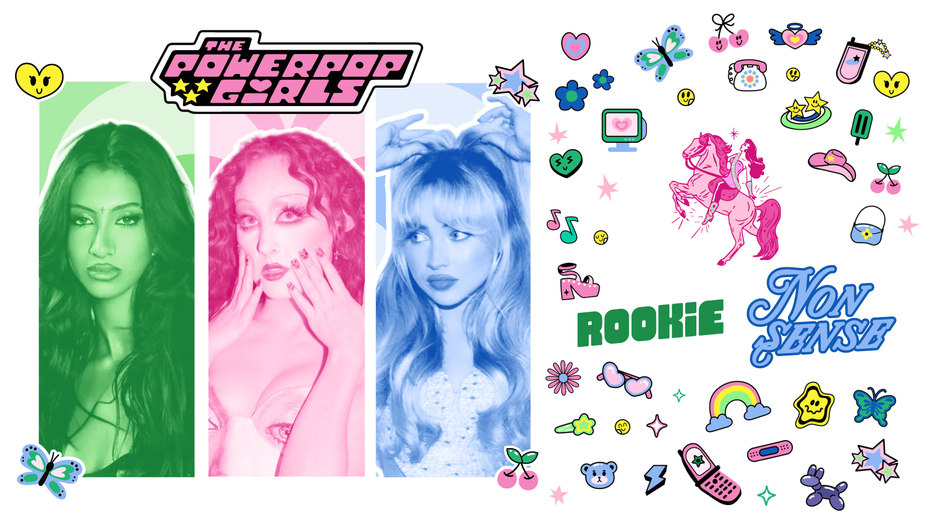 Pônei Rosa Club - Powerpop Girls! Cover