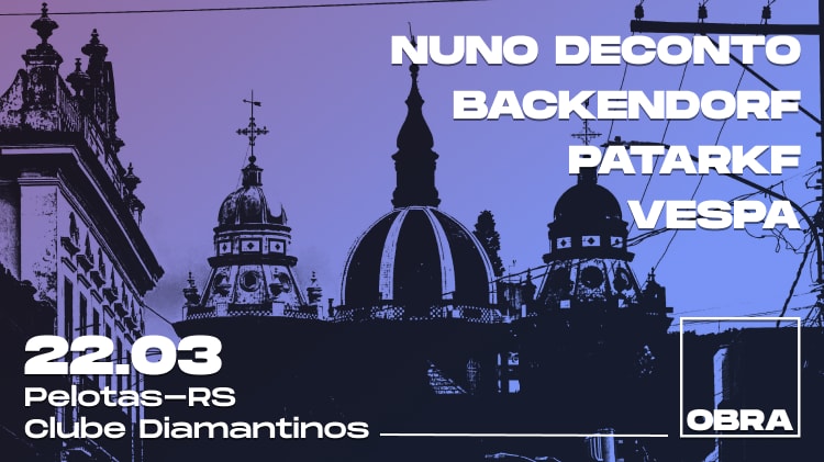 Obra Com Nuno Deconto E Backendorf | Clube Diamantinos Cover