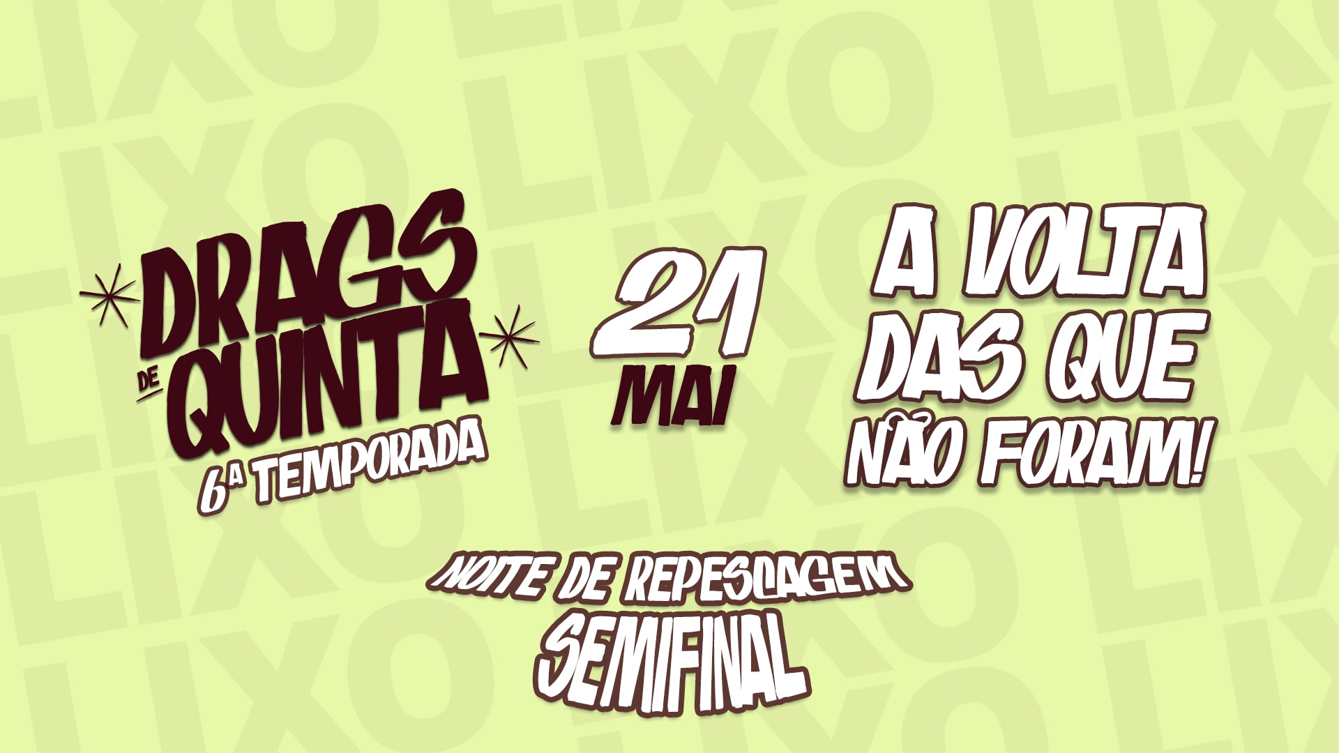 Drags De Quinta 6 | Semifinal: Repescagem Live! Cover