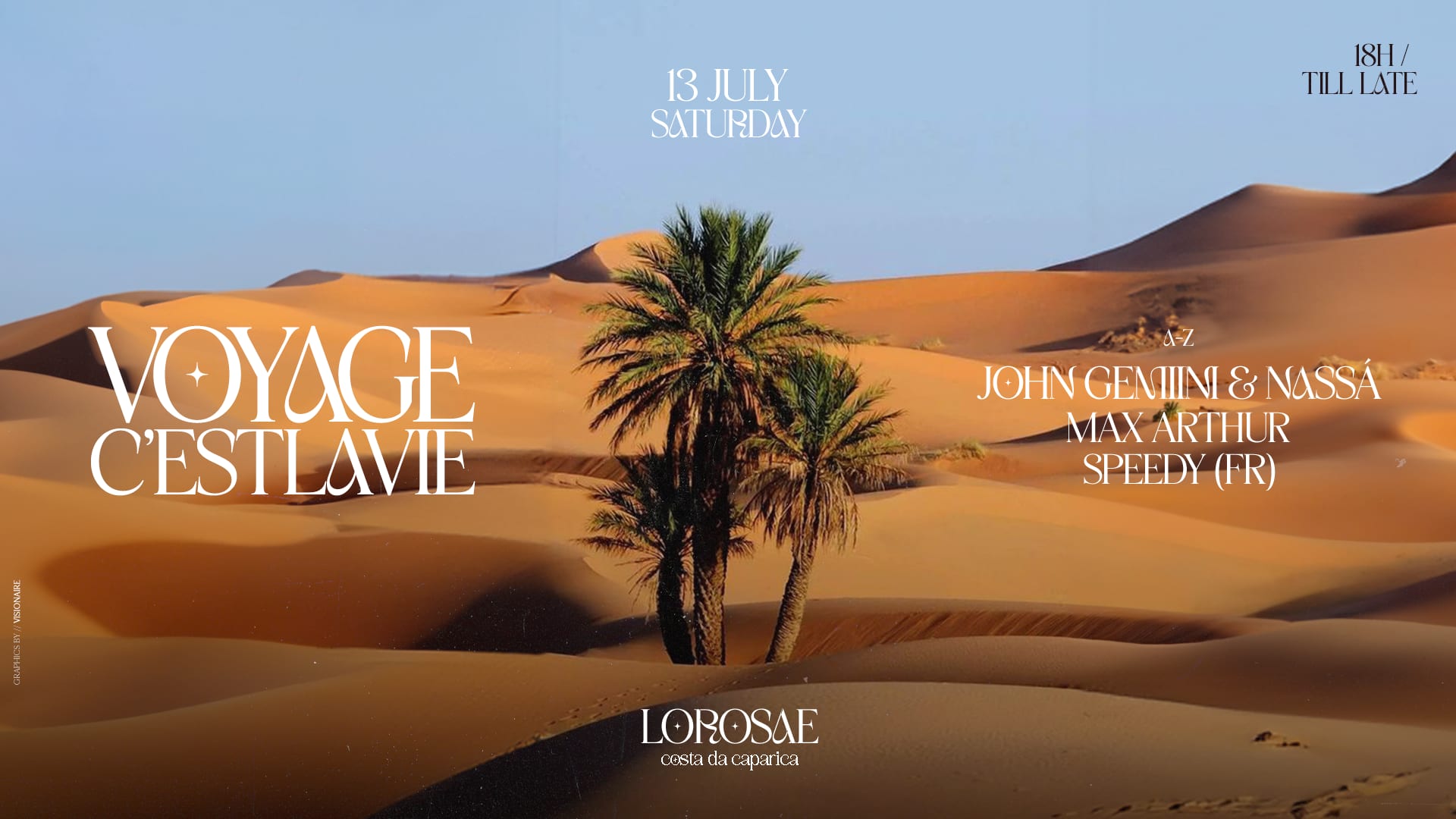 Voyage C'est La Vie X Lorosae Sunset Cover