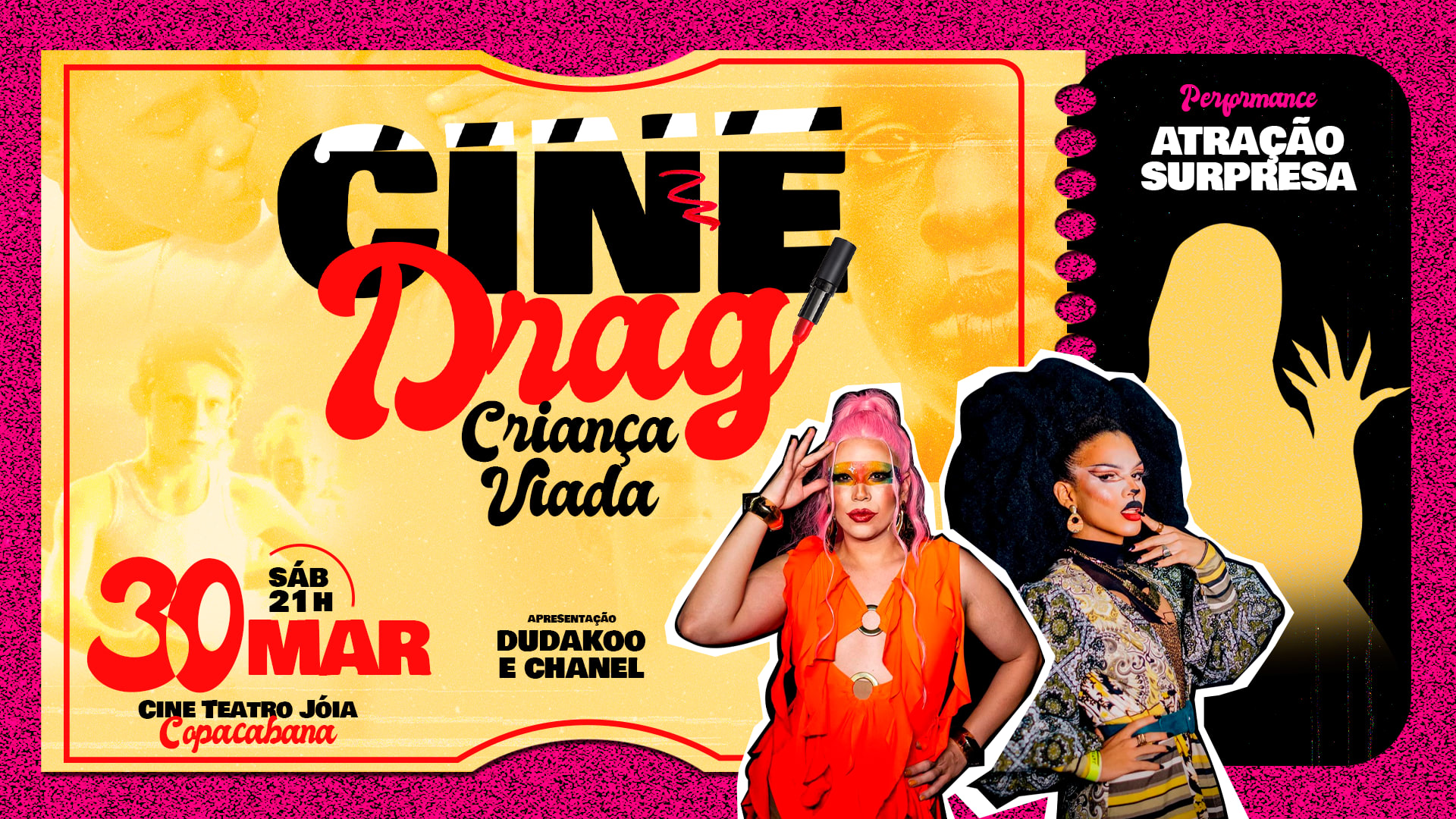 Cine Drag | Criança Viada Cover