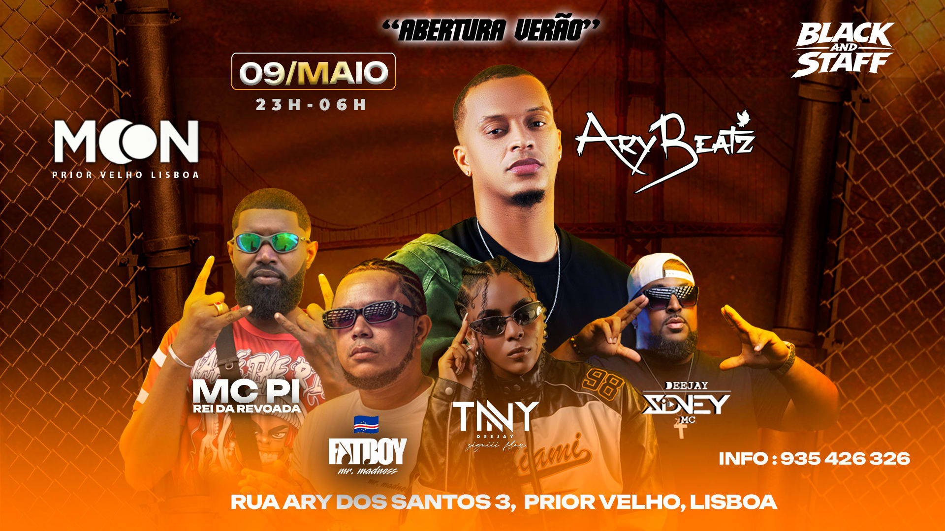 09/Maio Arybeatz Lisboa Black And Staff Cover