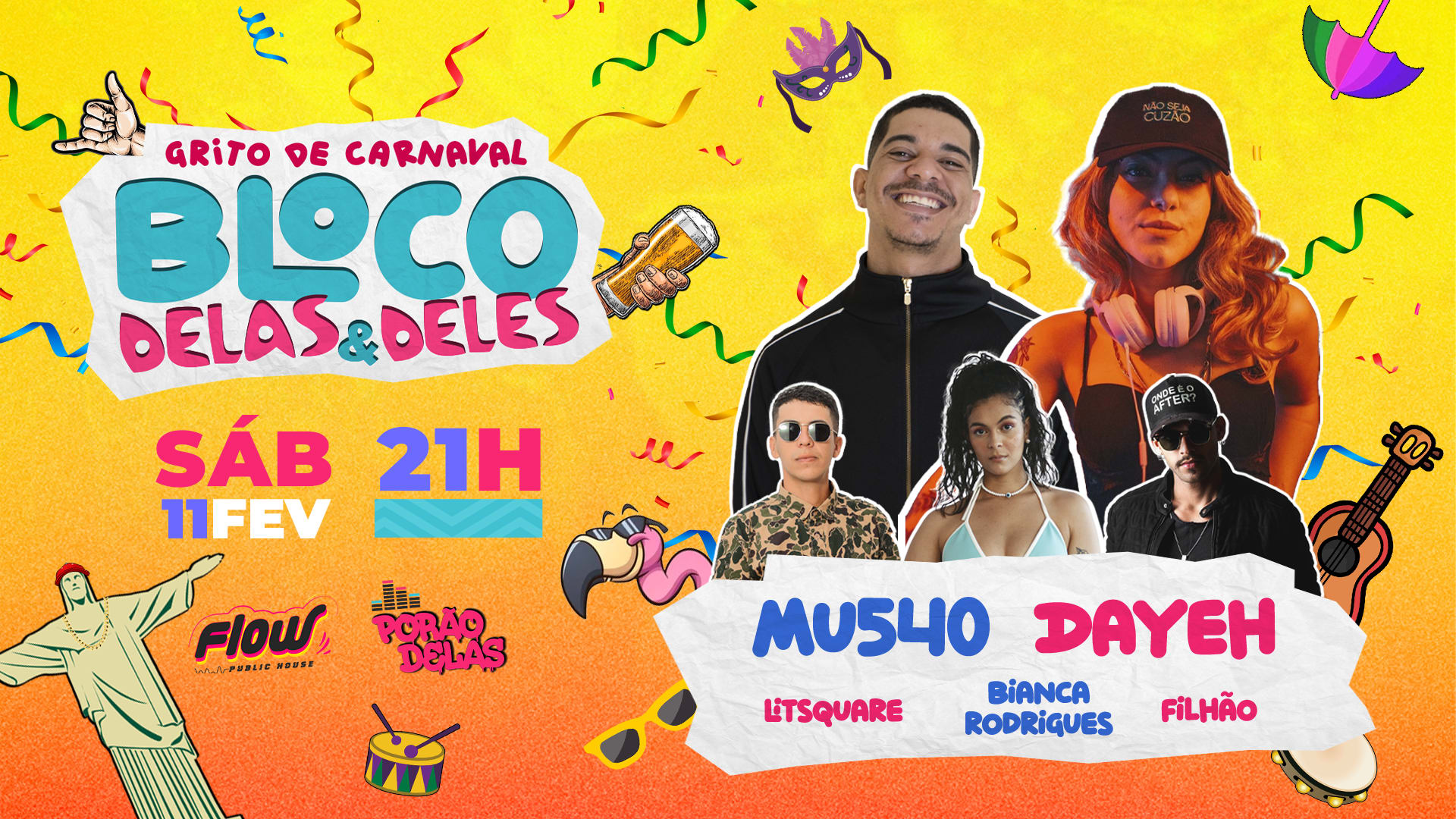 Porão Delas Apresenta: Bloco Delas & Deles  Cover