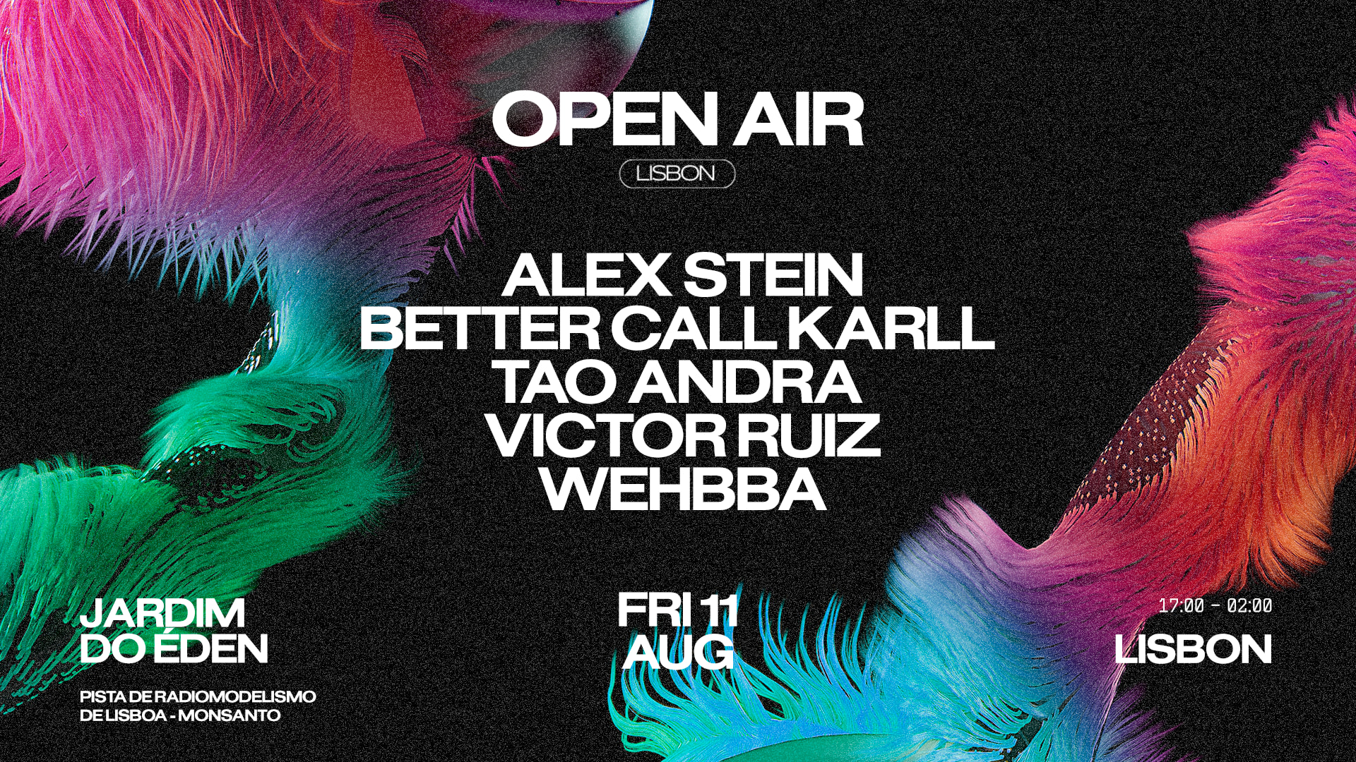 Open Air - Lisbon W/ Victor Ruiz, Wehbba, Alex Stein And +! Cover