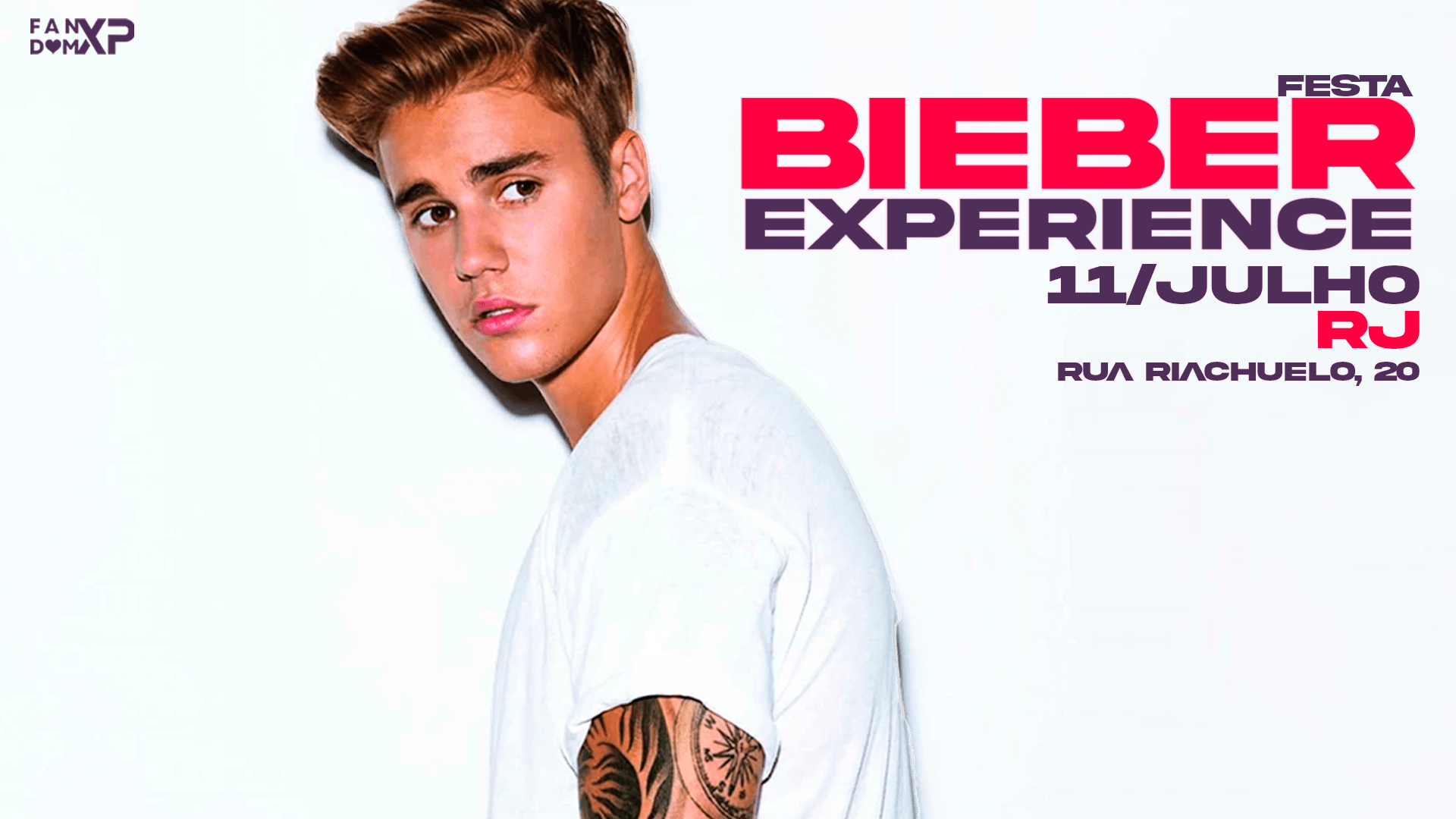 Fandom Xp Apresenta: Bieber Experience - 11 De Julho No Rj Cover
