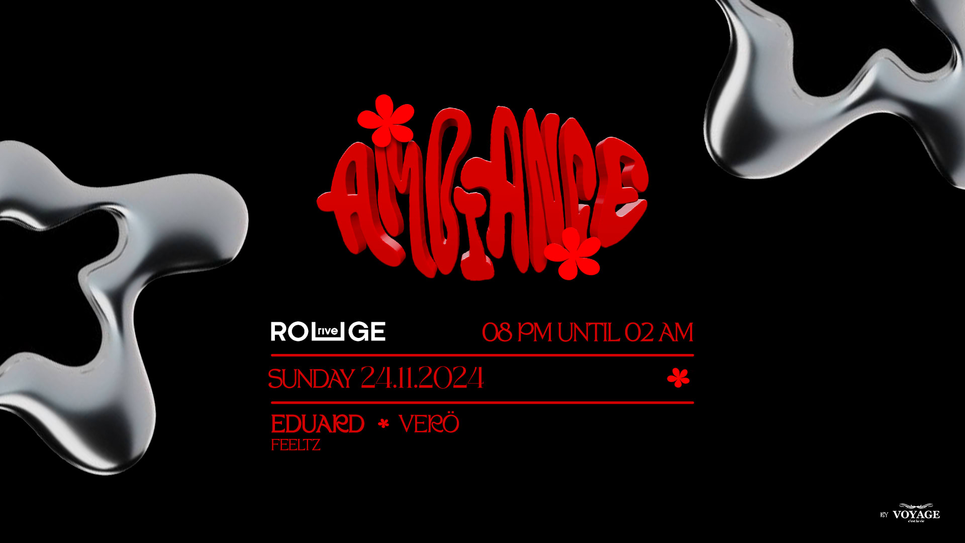 Ambiance Electronique X Rive Rouge Cover