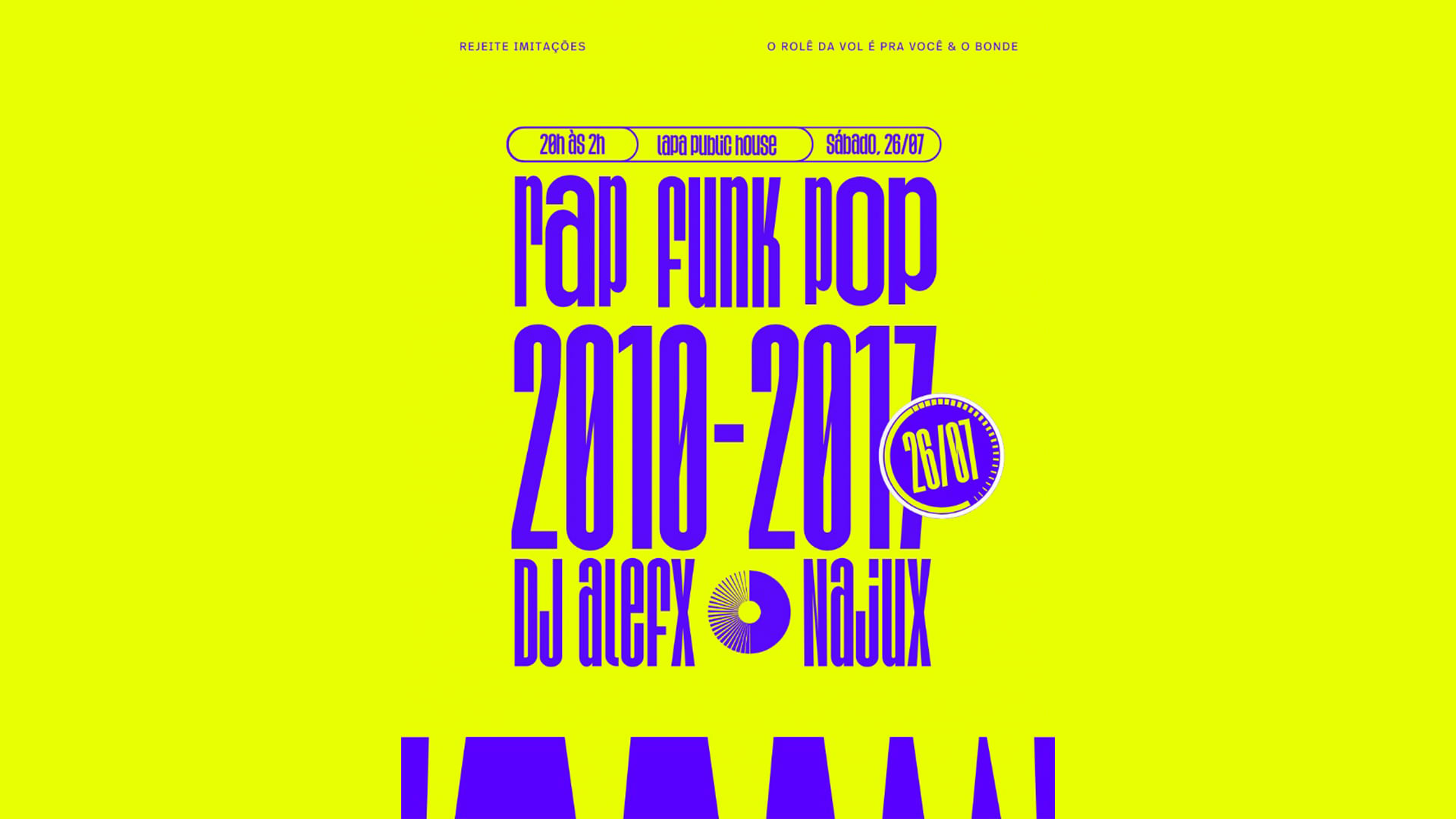 Vol Especial Rap, Pop & Funk 2010-2017 Cover