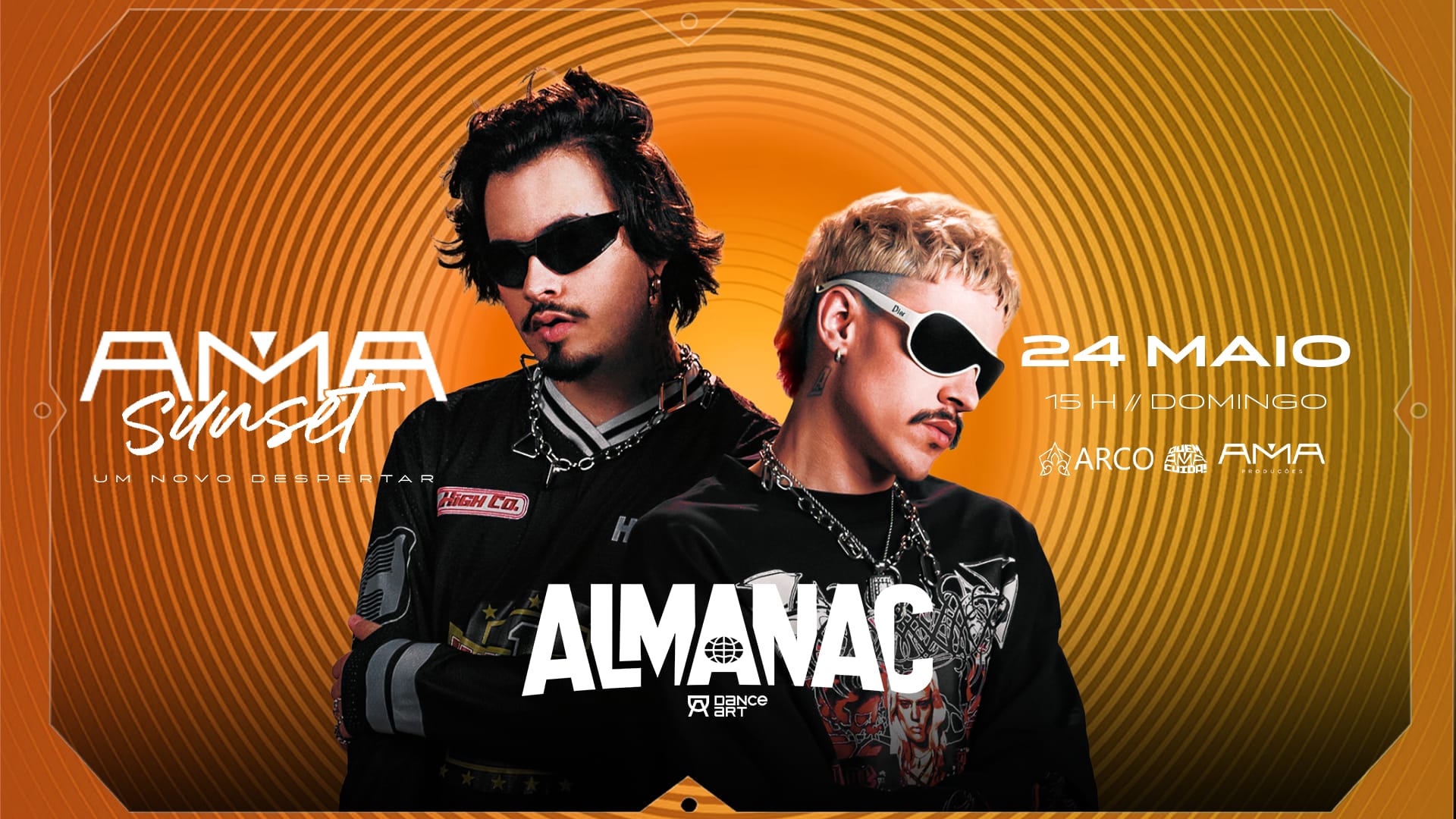 Ama Sunset - Almanac Cover