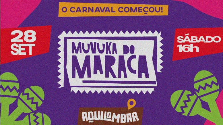 Muvuka Do Maraca Cover