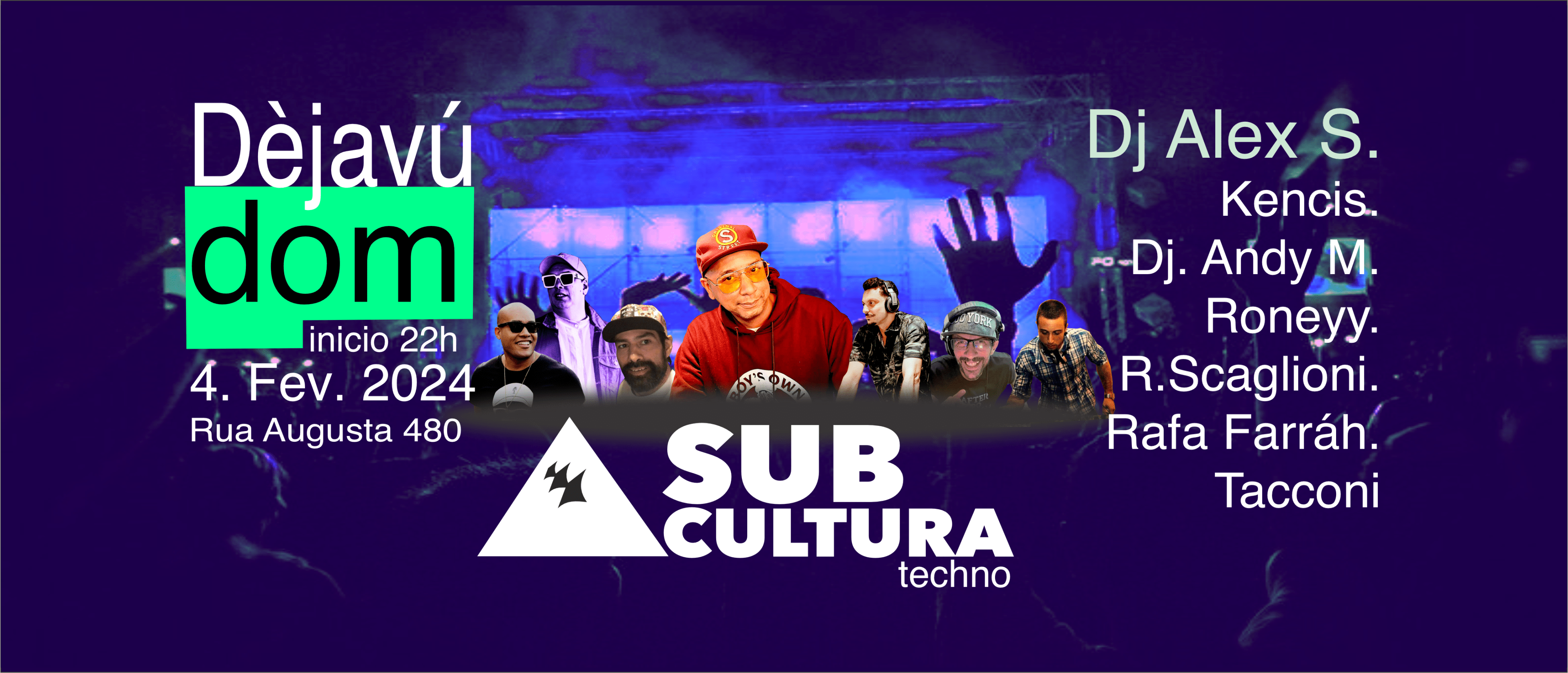 Subcultura Underground Techno Cover