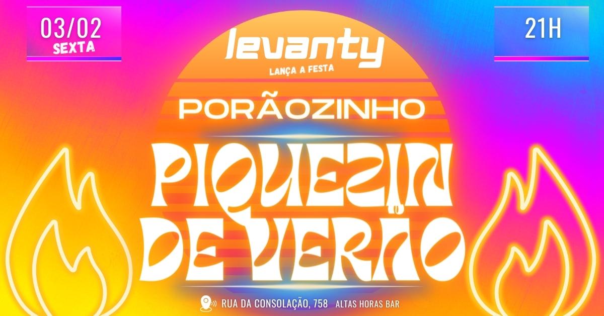 Levanty - Piquezin De Verão Cover