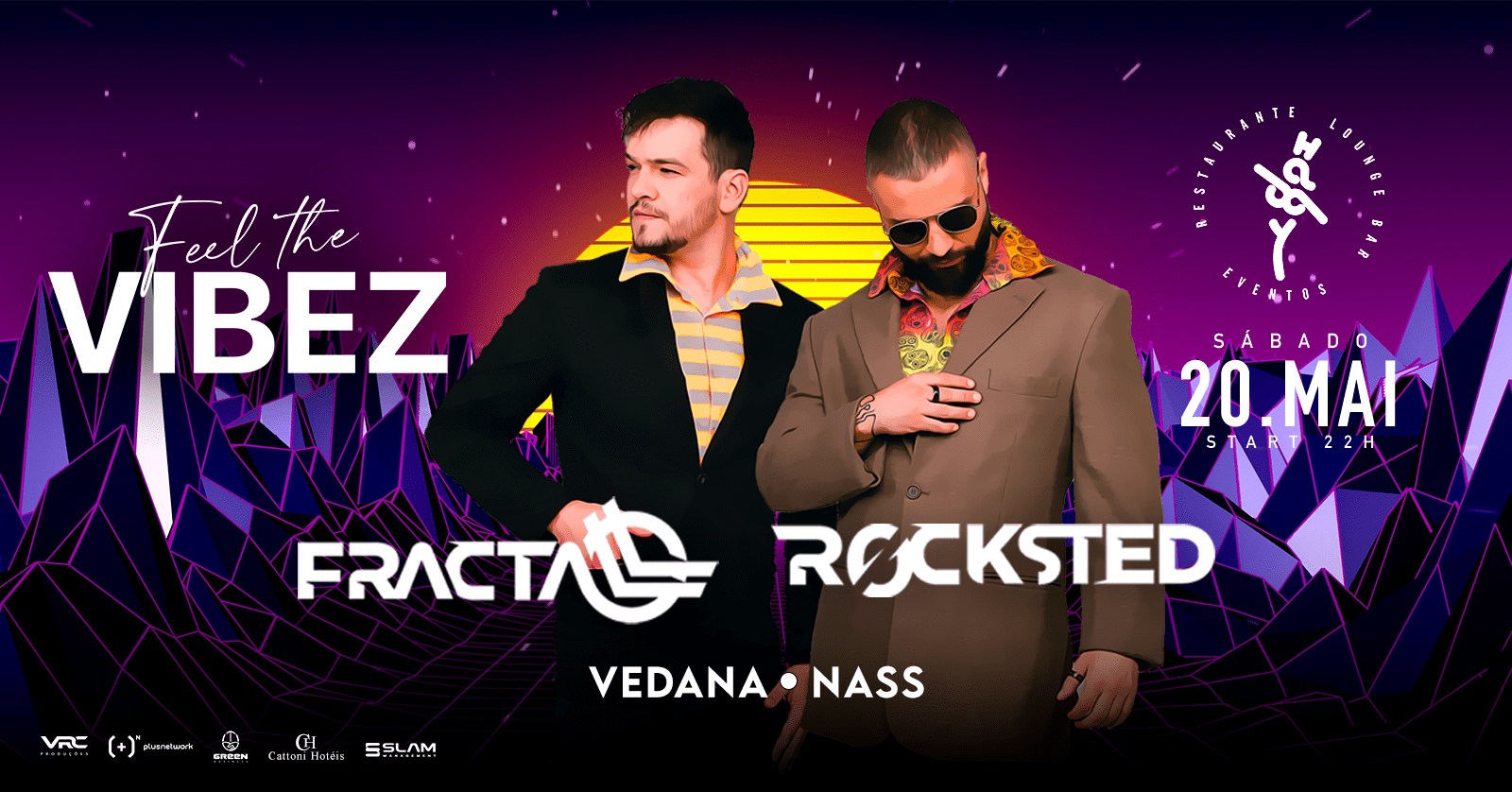 Feel The Vibez W/ Rocksted E Fractall Cover