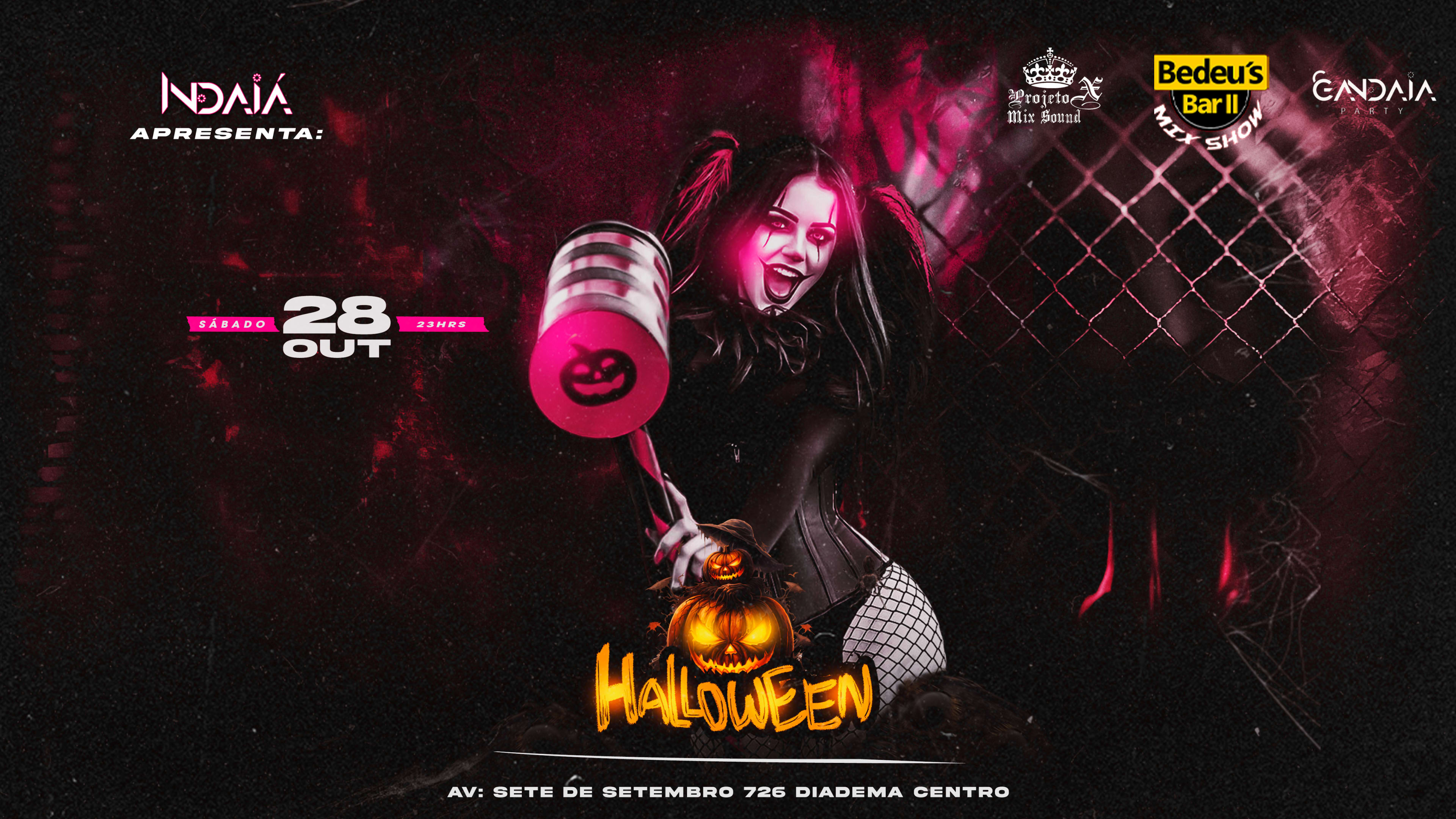 Indaiá Apresenta - Halloween Party Cover