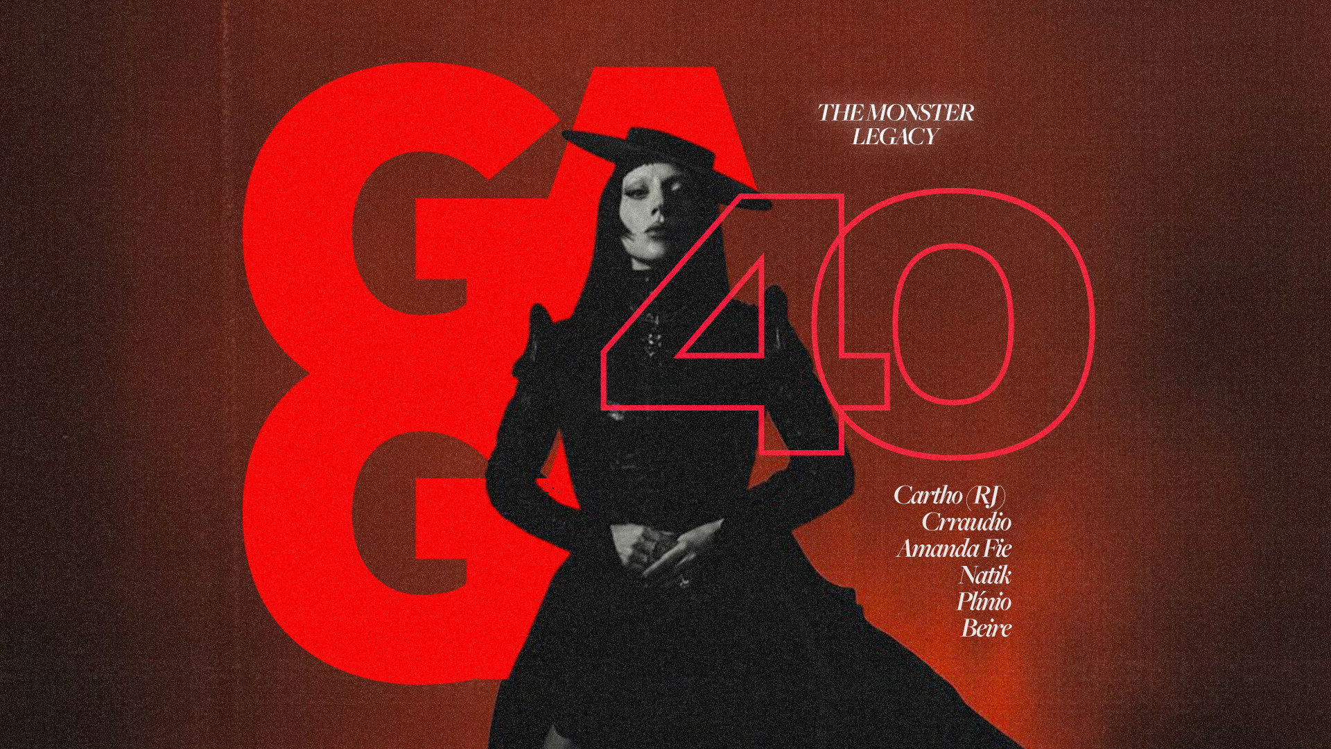 Gaga 40: The Monster Legacy Cover