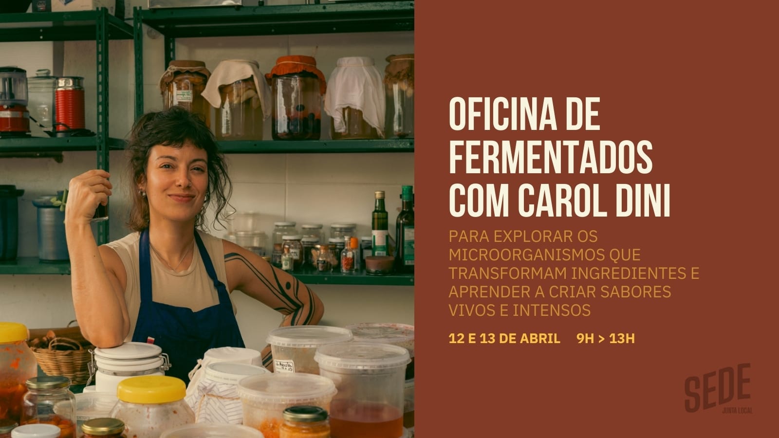 Oficina De Fermentação Com Carol Dini (@Cebolanamanteiga) Cover