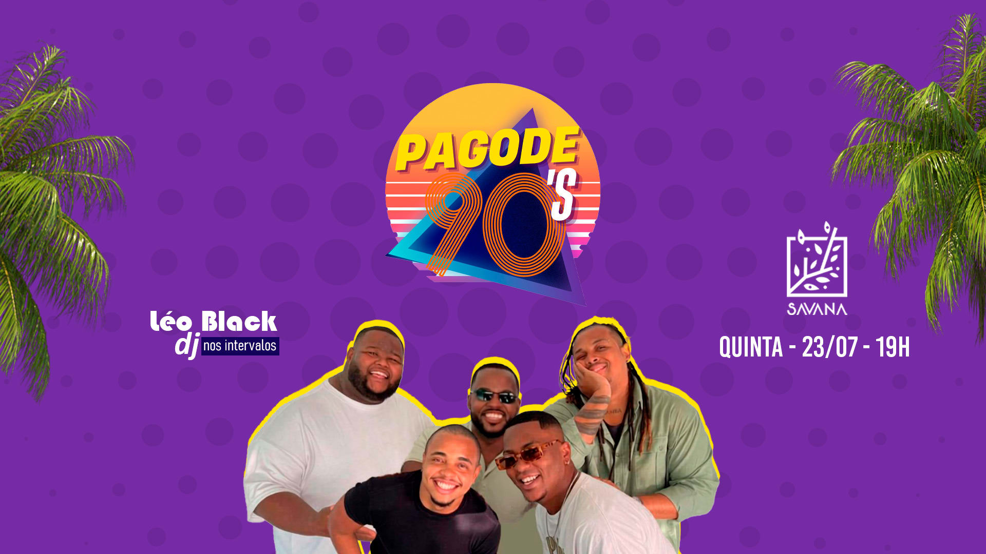 Pagode 90 Na Savana Cover