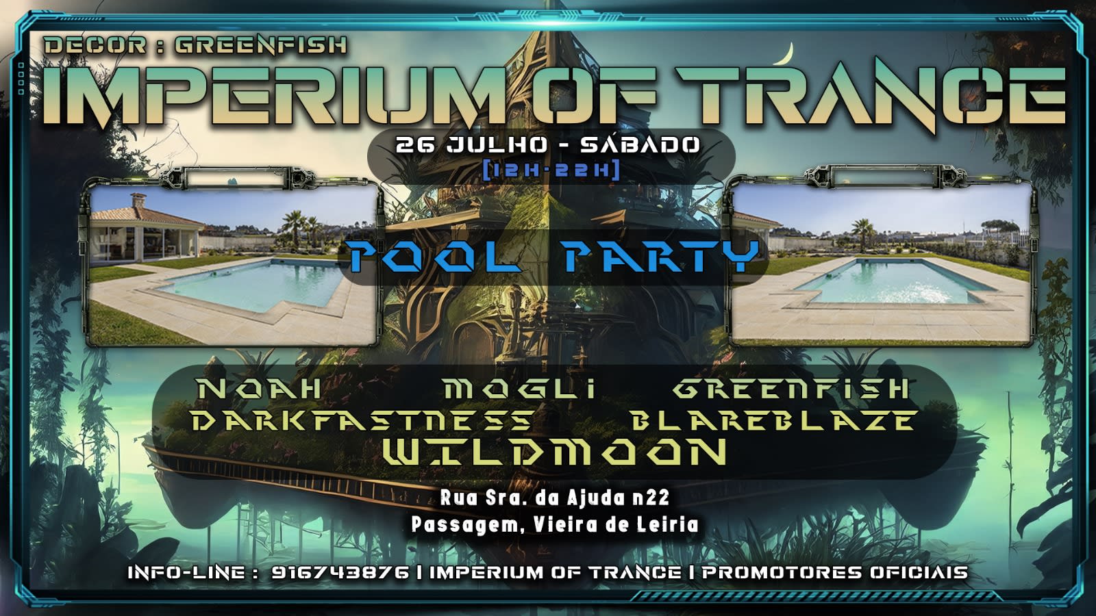 Poolparty & Afterparty- Imperium Of Trance W/Special Guest's Cover