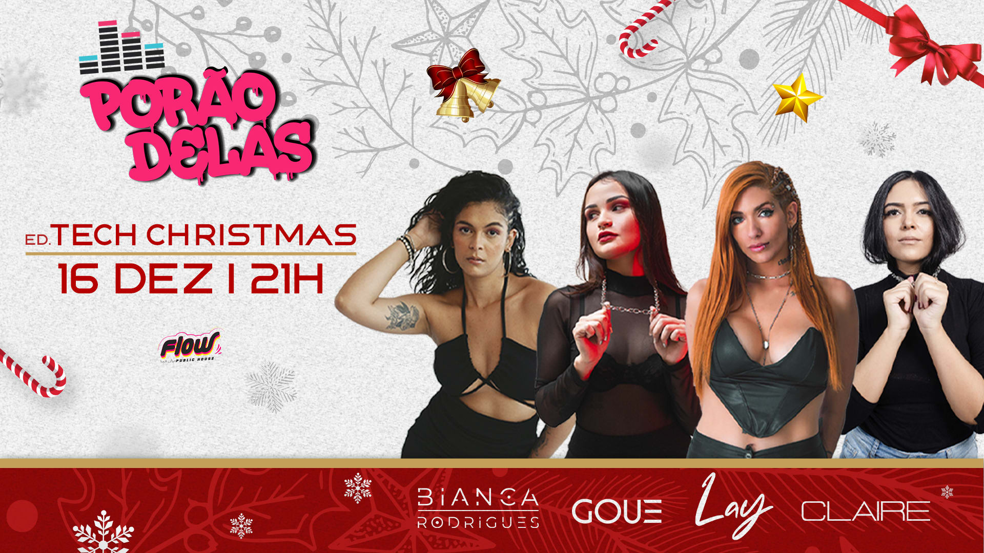 Porão Delas Apresenta: Tech Christmas  Cover