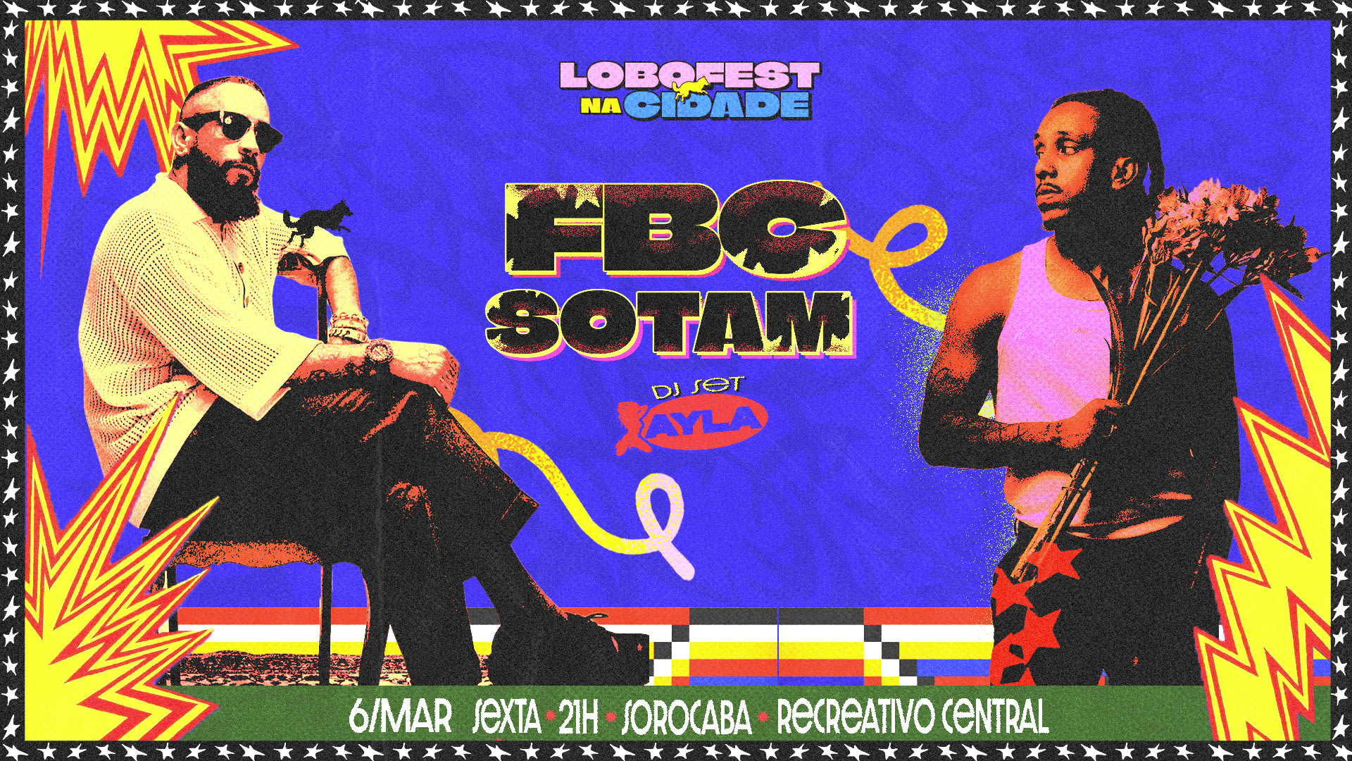 Lobofest Na Cidade | Fbc - Sotam - Dj Ayla | Março Cover