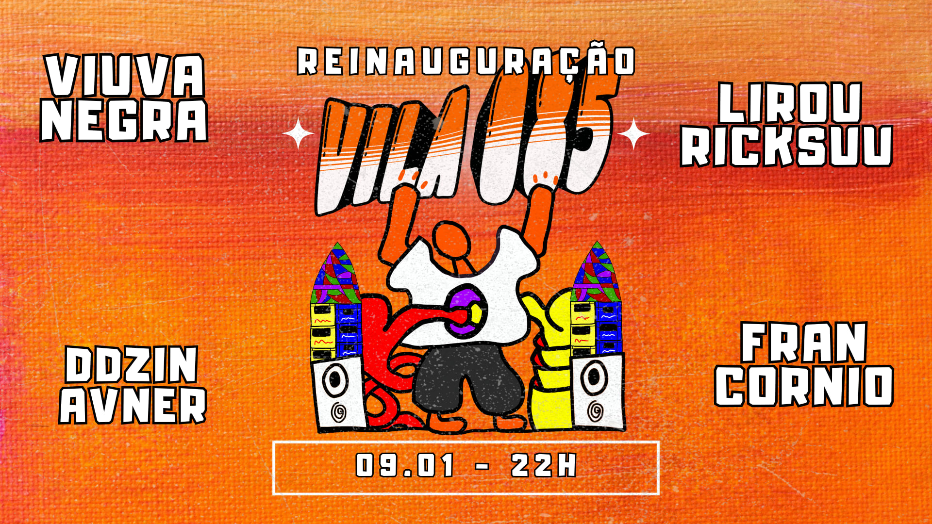 Reinauguração Vila 085 Cover