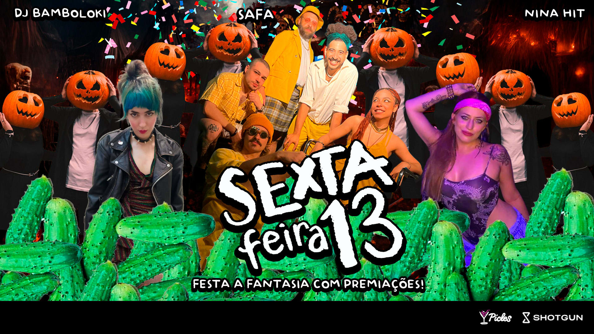 Sexta 13 Fantasia - Safa Baile Nina Hit Bamboloki Cover
