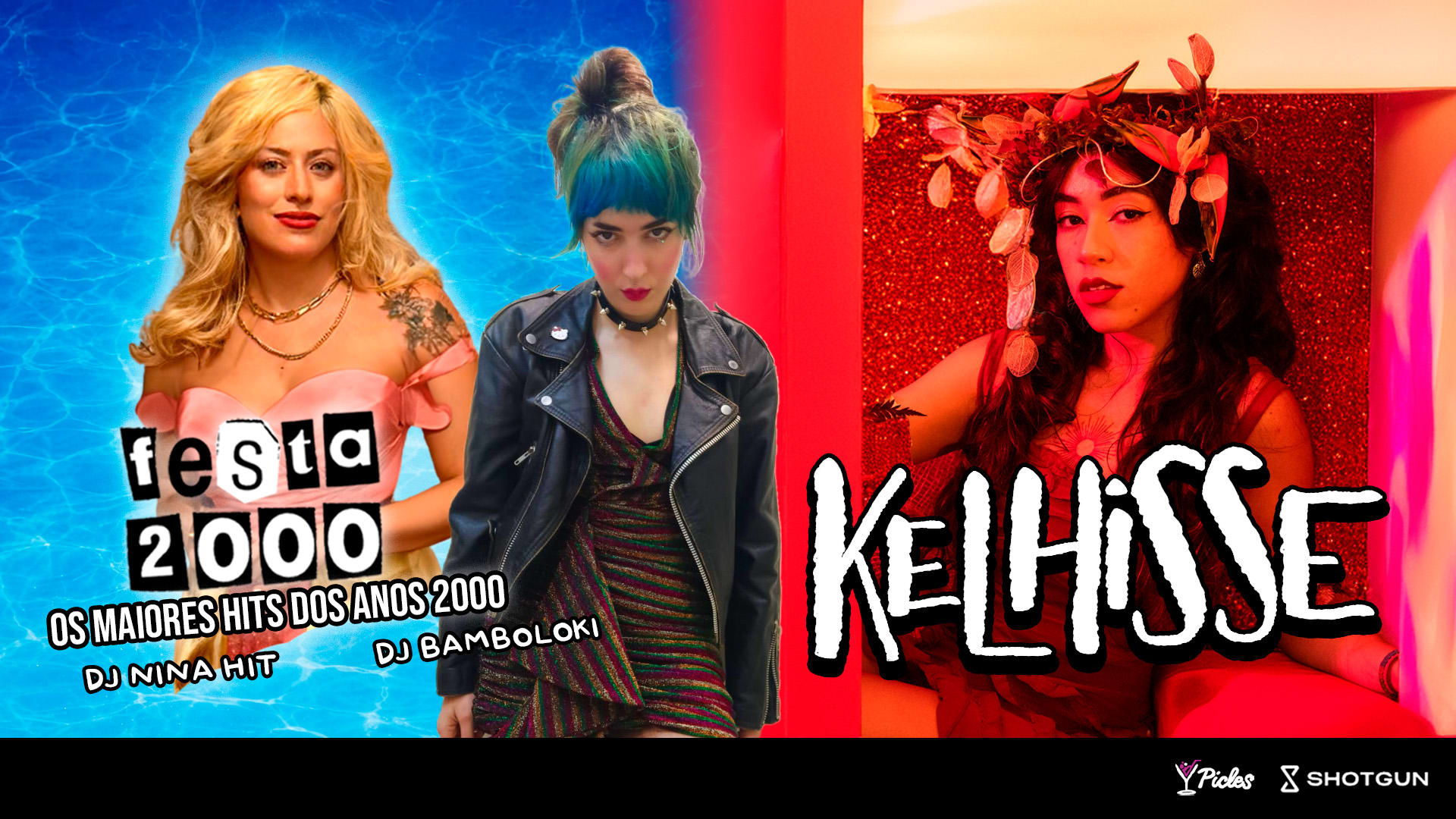 Festa 2000 - Dj Nina Hit + Dj Bamboloki + Show Kelhisse Cover