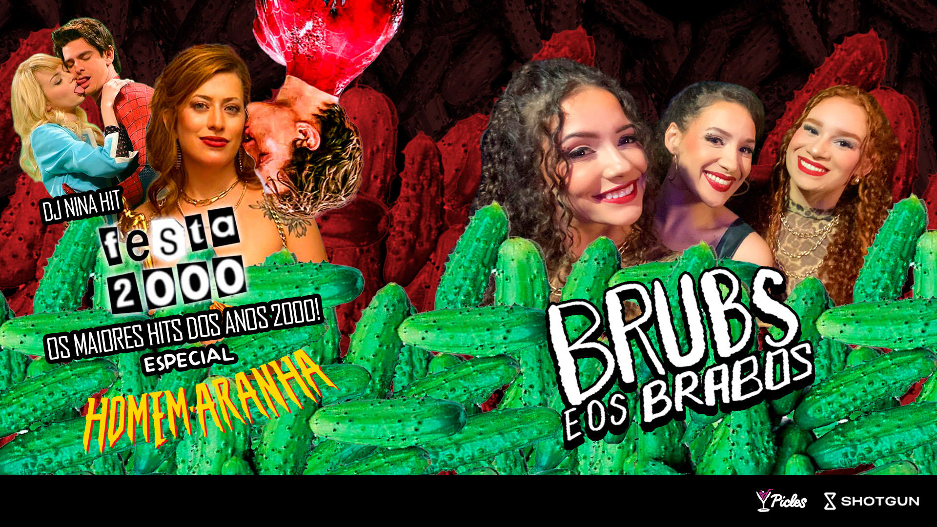 Festa 2000 Dj Nina Hit + Brubs E Os Brabos Cover