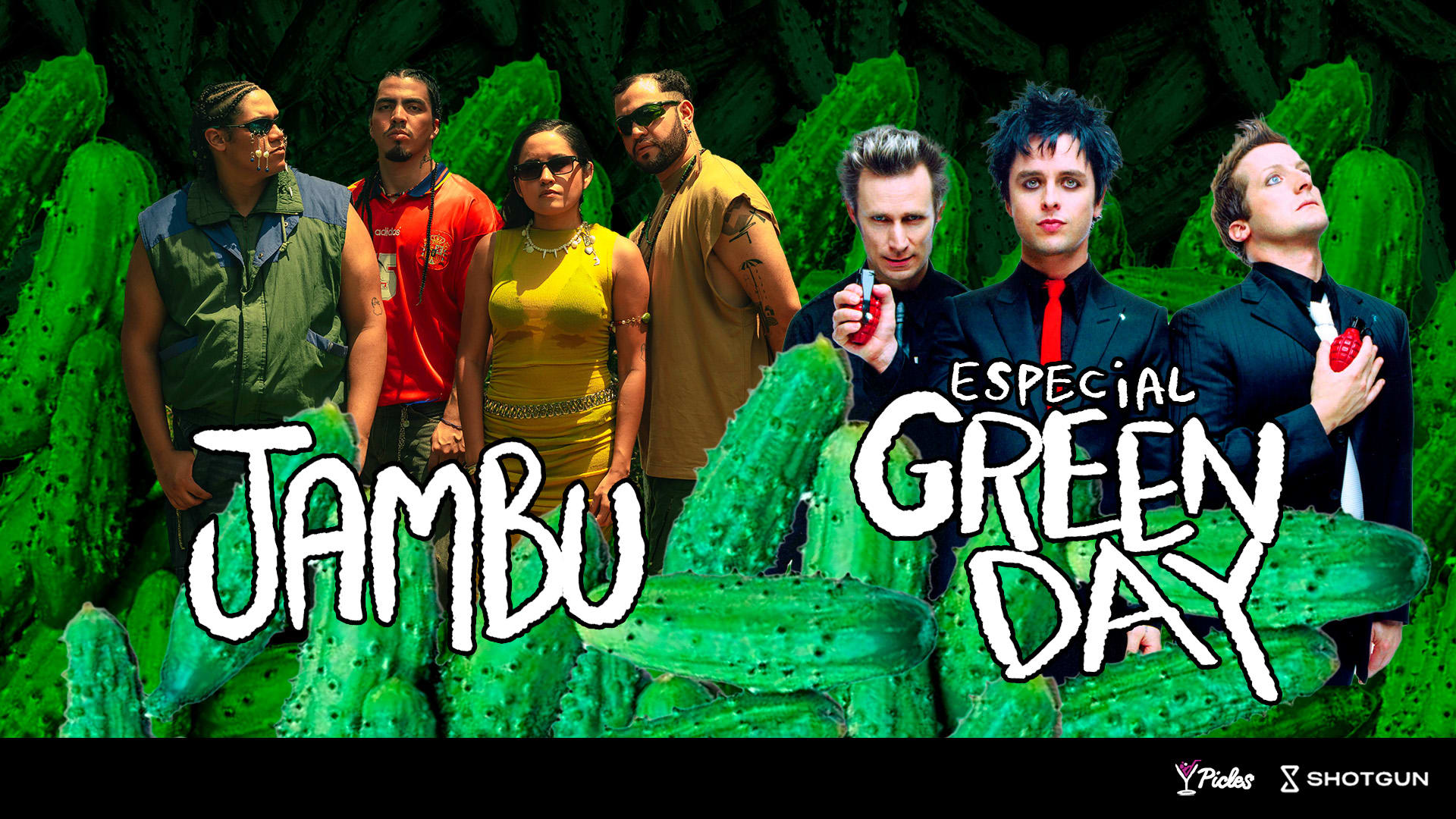 Jambu + Especial Green Day + Festa 2000 No Picles Cover