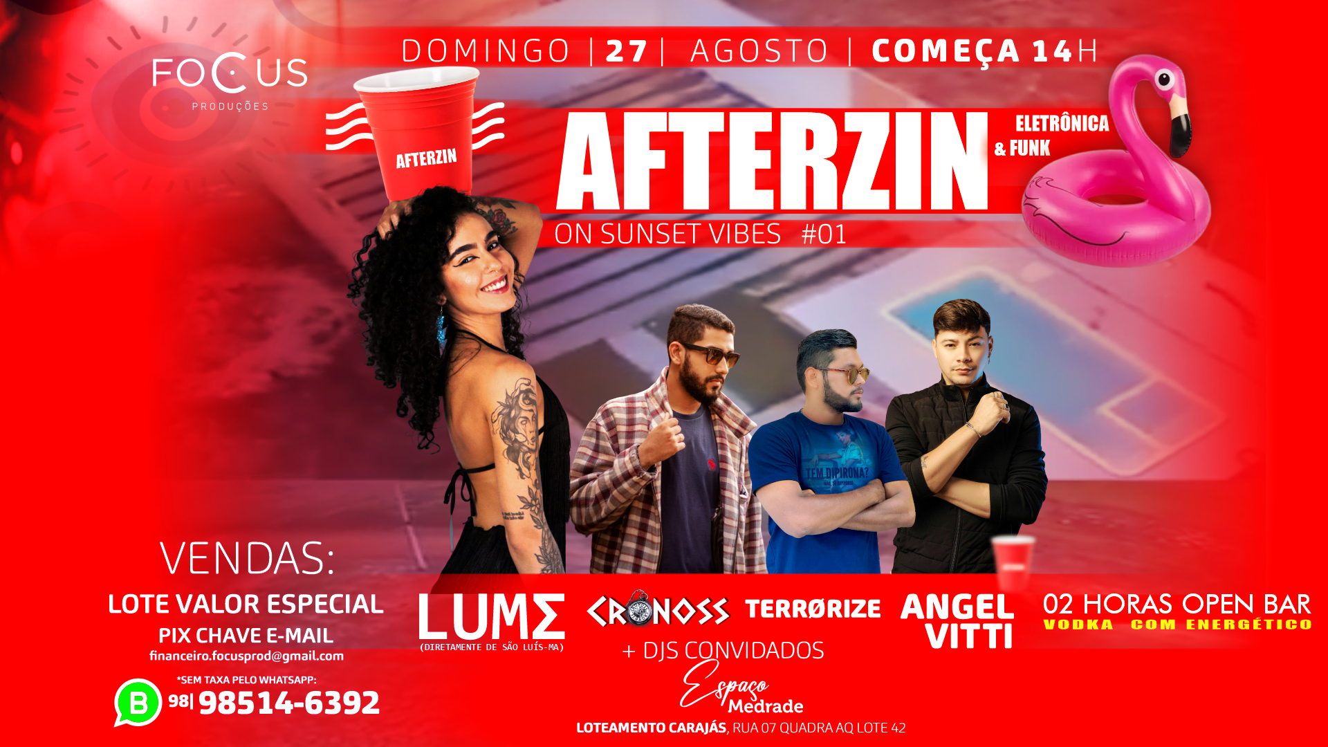 Afterzin Sunset Cover