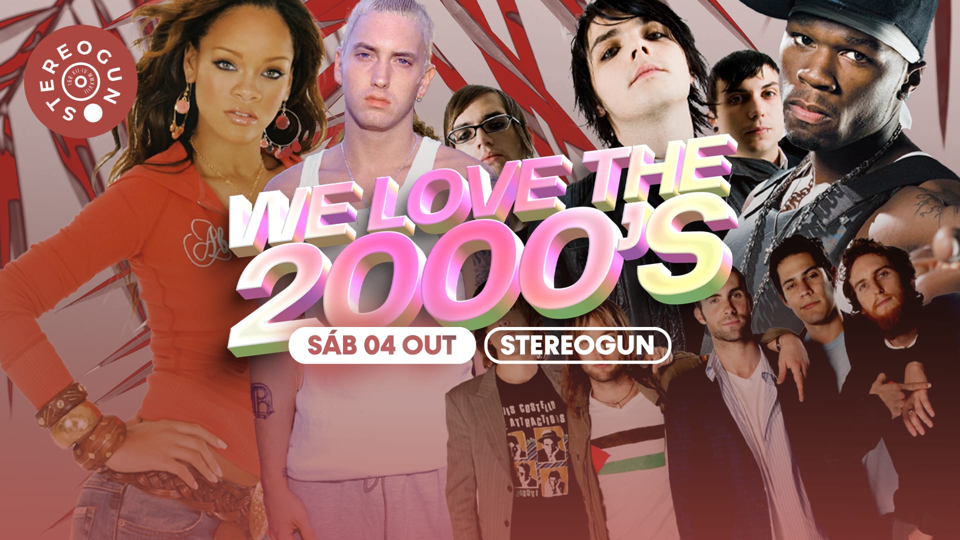 We Love The 2000's @ Stereogun, Leiria Cover