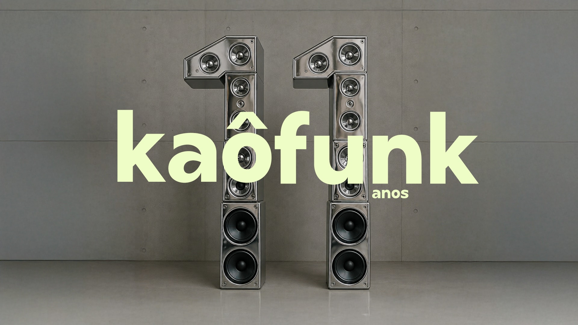Kaô Funk: 11 Anos Cover