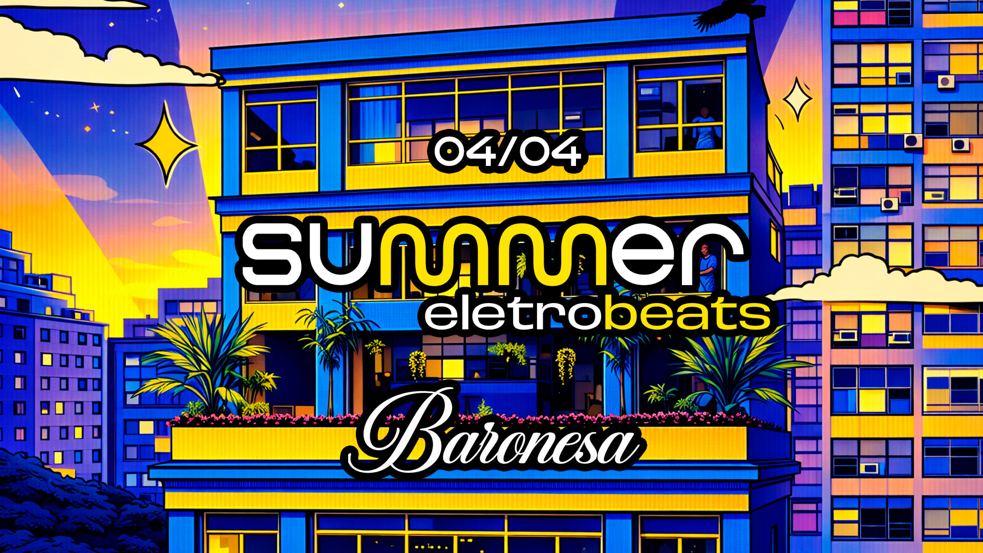 Summer Eletrobeats: Sunset No Terraço Baronesa Cover