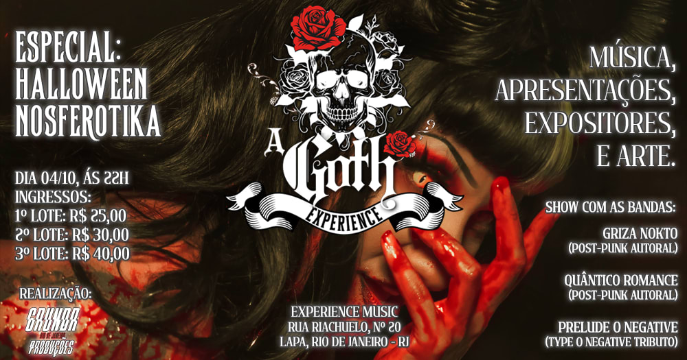 A Goth Experience #9 - Especial Halloween Nosferotika Cover