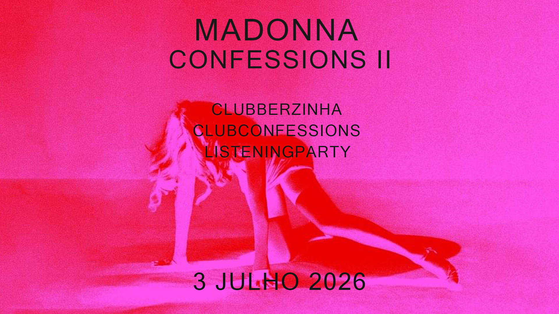 Clubberzinha - Confessions II Listening Party Cover