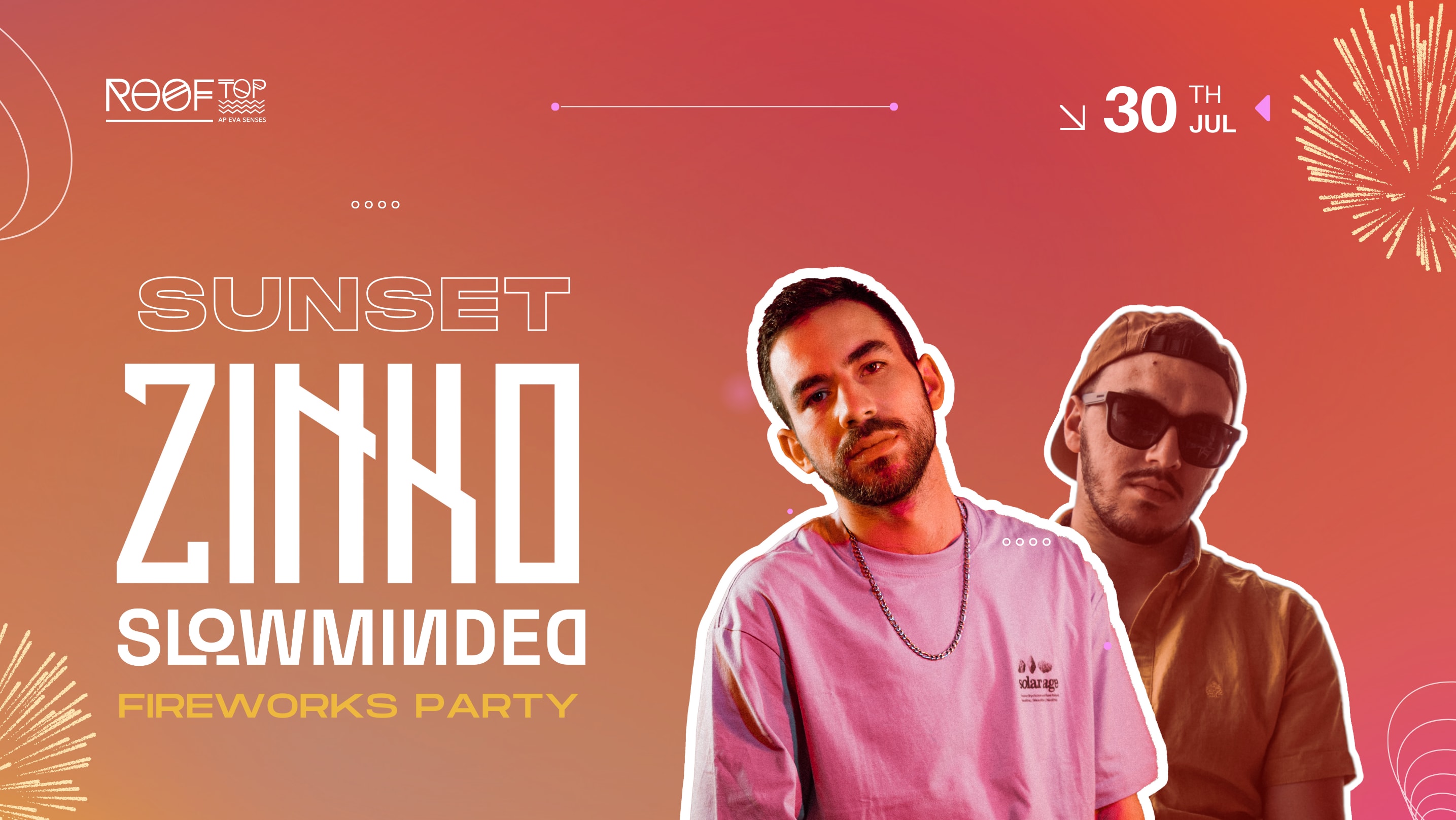 Zinko & Slowminded @Rooftopeva Cover